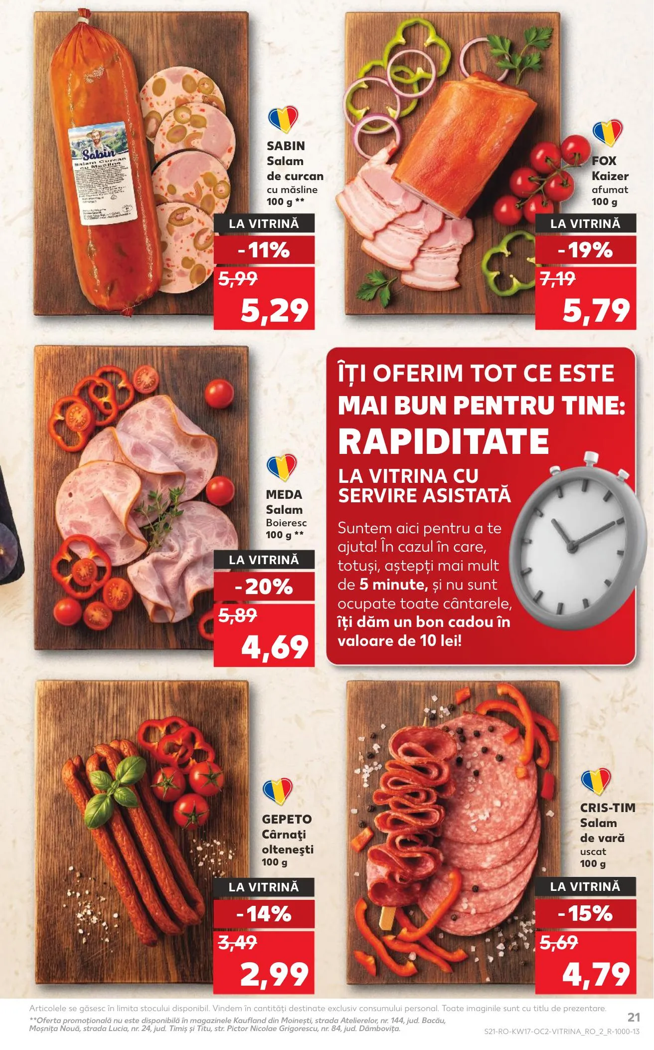 Kaufland akciós újság Románia 04.22–04.28 – 21. oldal
