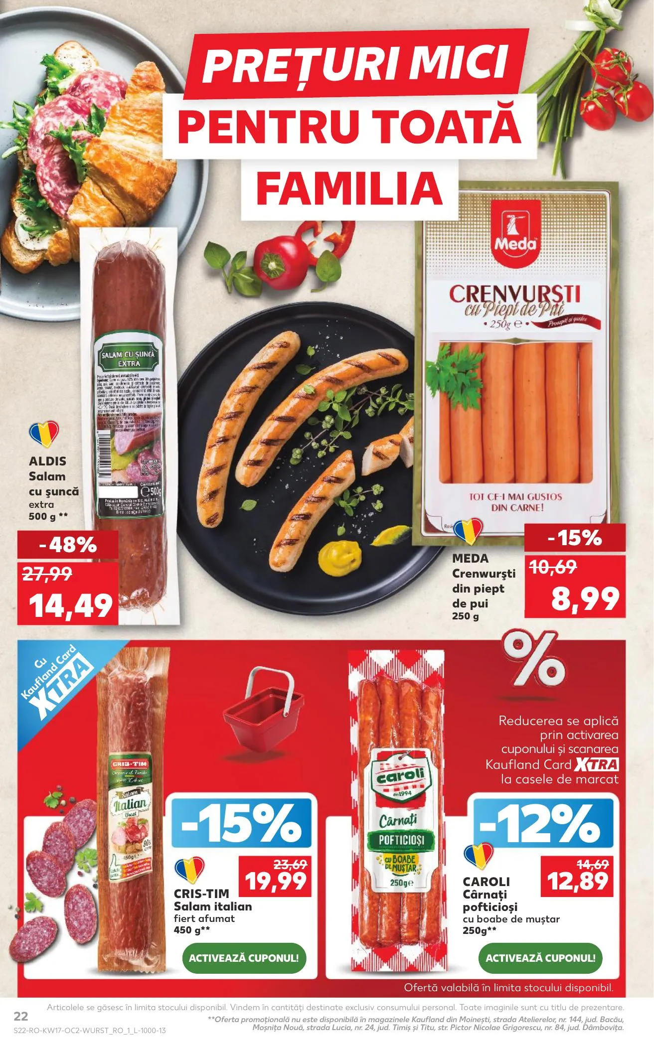 Kaufland akciós újság Románia 04.22–04.28 – 22. oldal