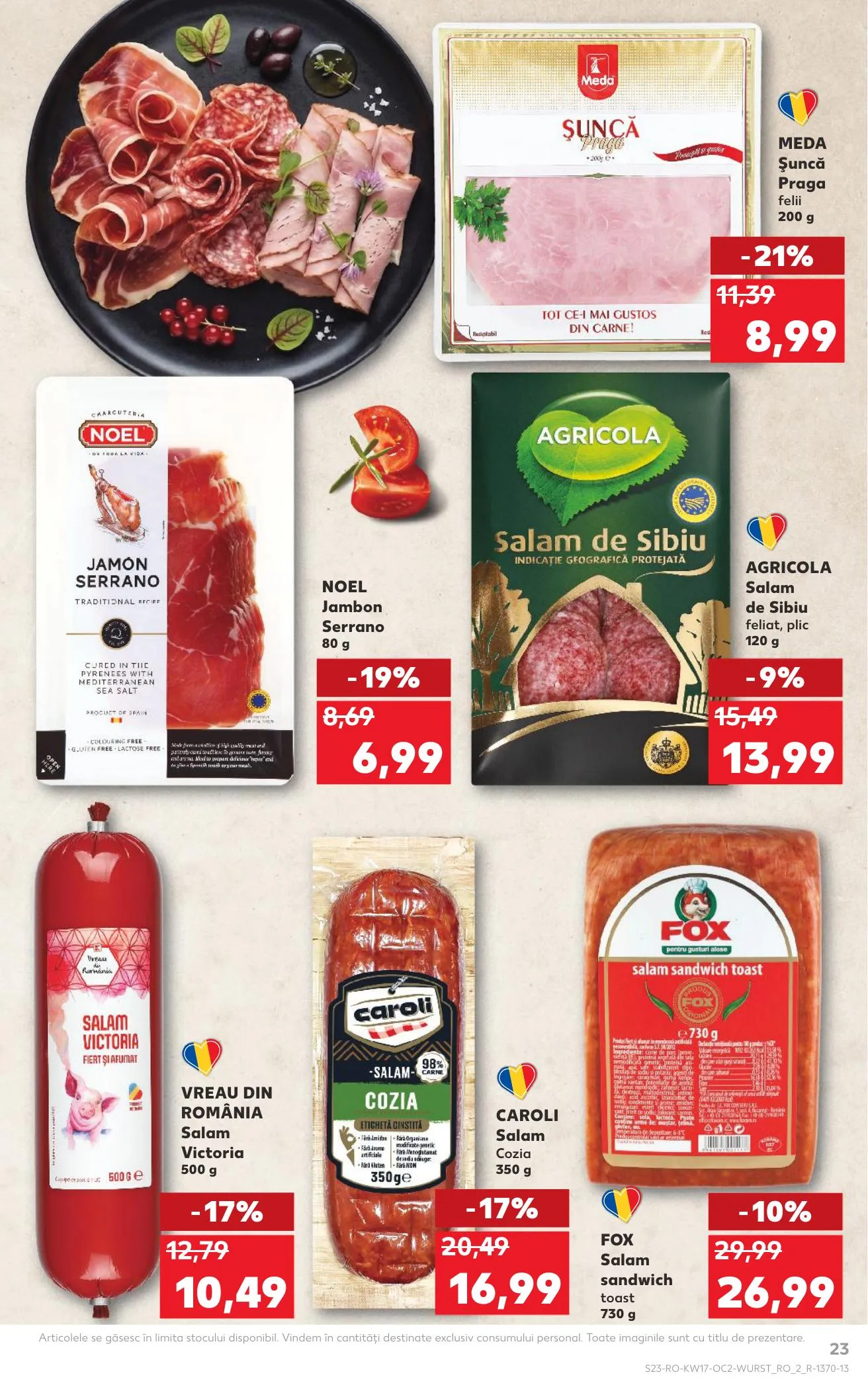Kaufland akciós újság Románia 04.22–04.28 – 23. oldal