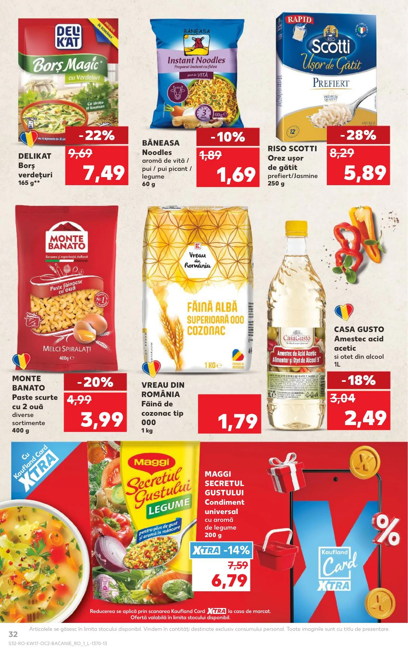 Kaufland akciós újság Románia 04.22–04.28 – 32. oldal