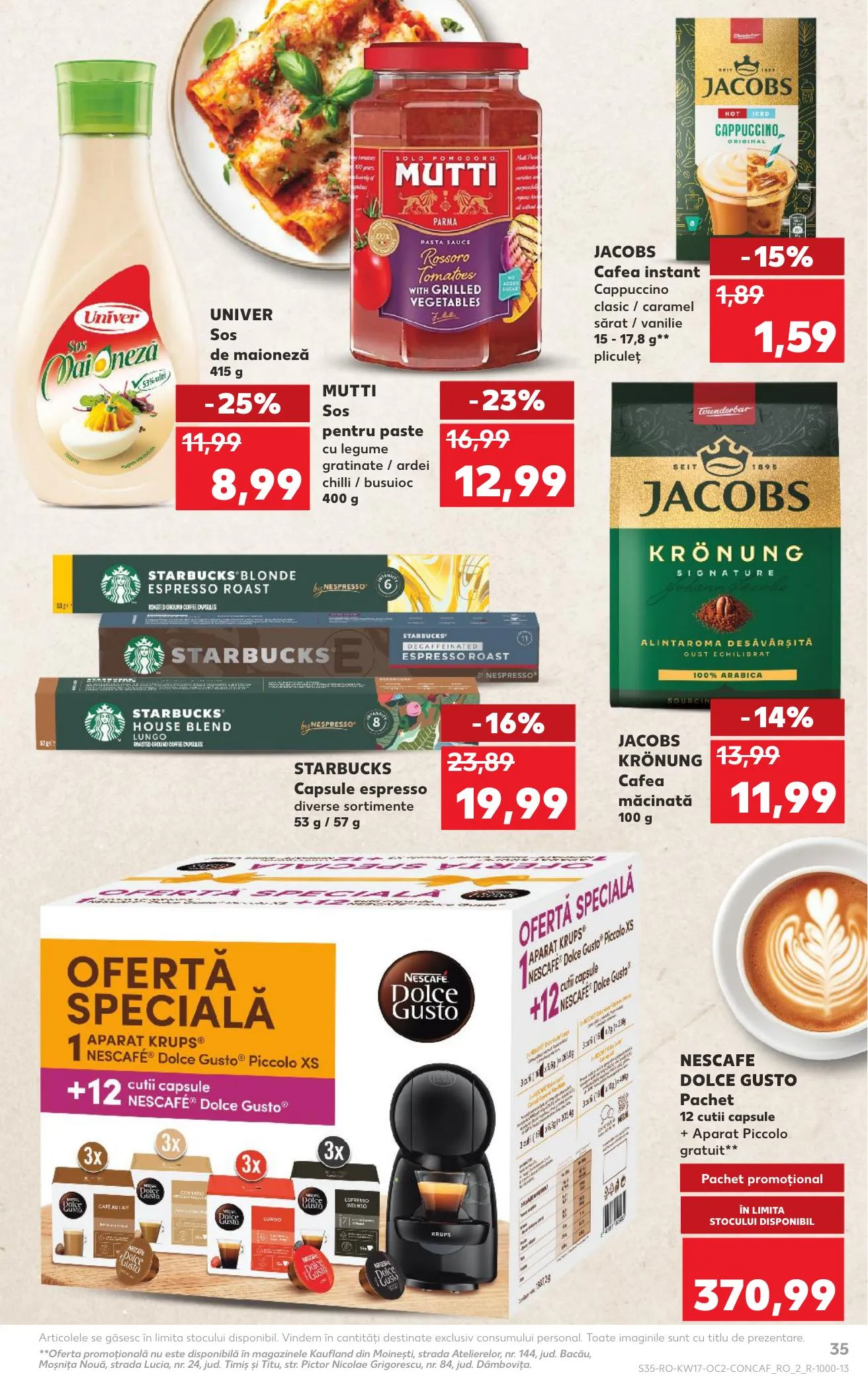 Kaufland akciós újság Románia 04.22–04.28 – 35. oldal