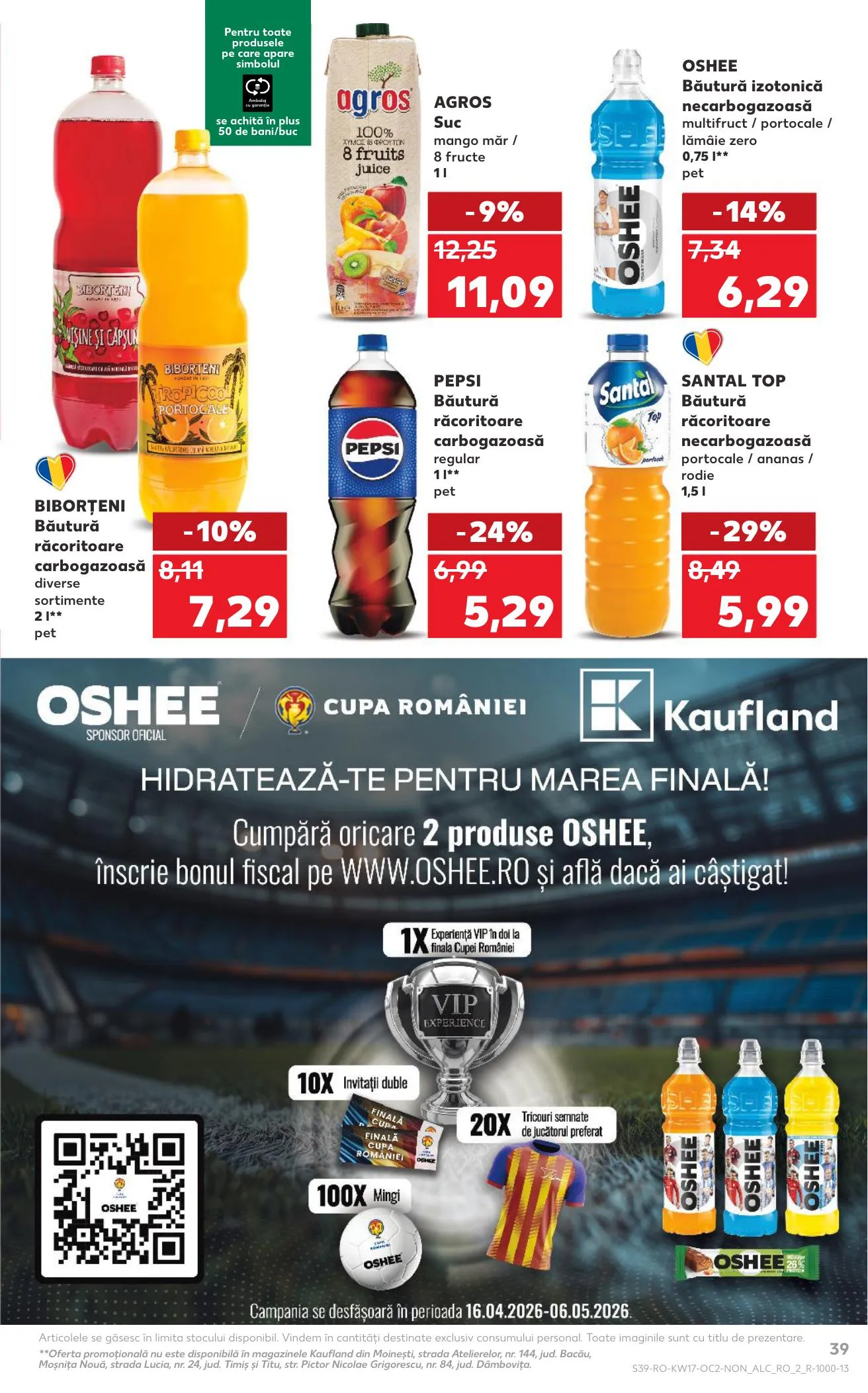 Kaufland akciós újság Románia 04.22–04.28 – 39. oldal