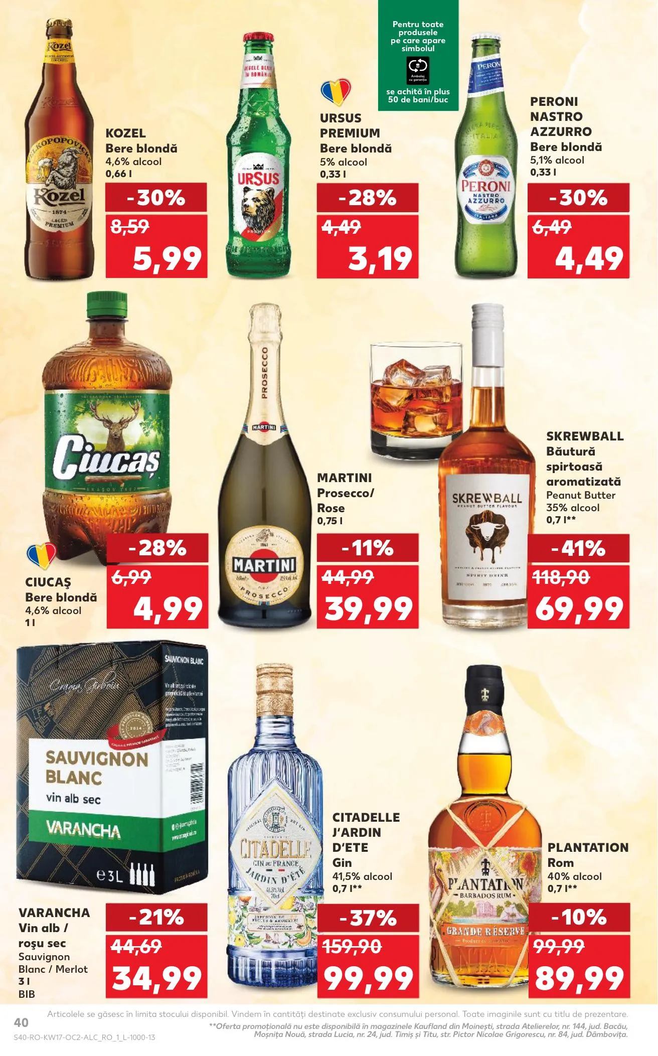 Kaufland akciós újság Románia 04.22–04.28 – 40. oldal