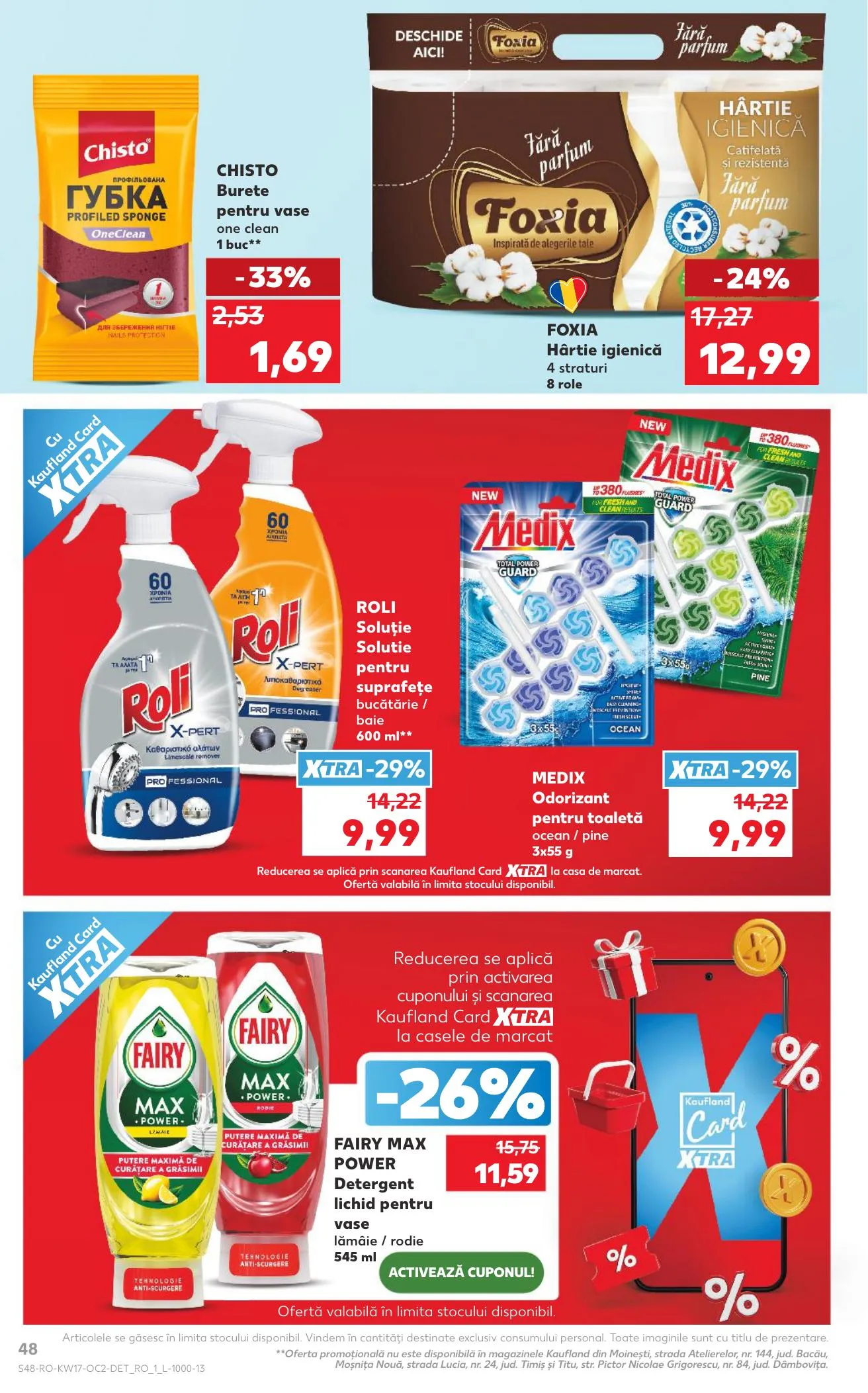 Kaufland akciós újság Románia 04.22–04.28 – 48. oldal