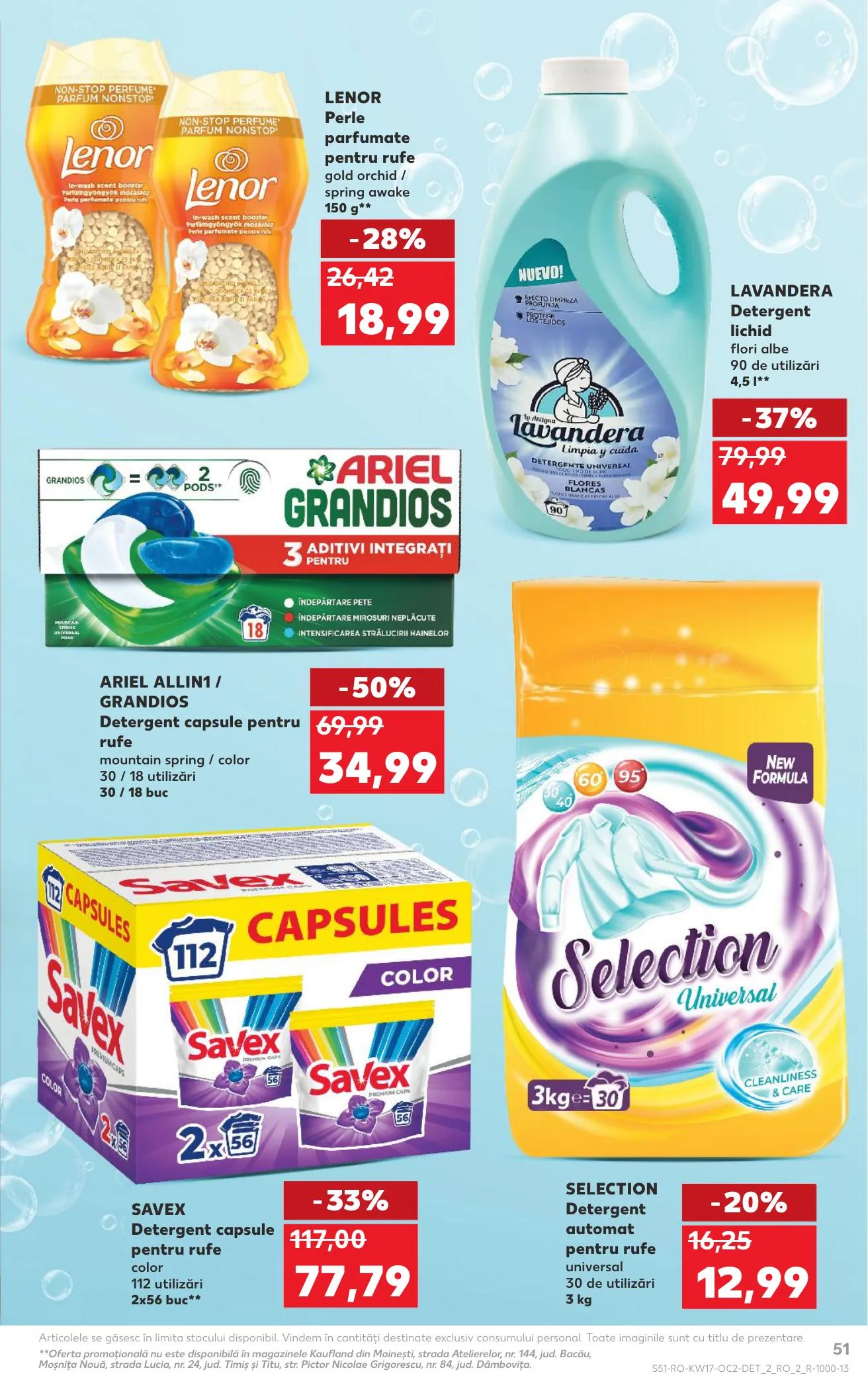 Kaufland akciós újság Románia 04.22–04.28 – 51. oldal