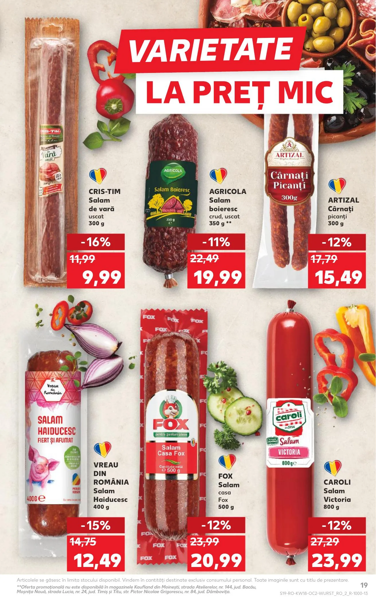 Kaufland akciós újság Románia 04.29–05.05 – 19. oldal