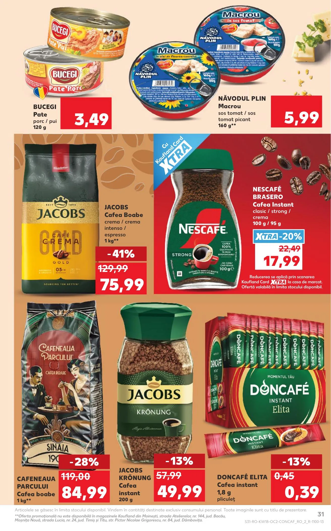 Kaufland akciós újság Románia 04.29–05.05 – 31. oldal