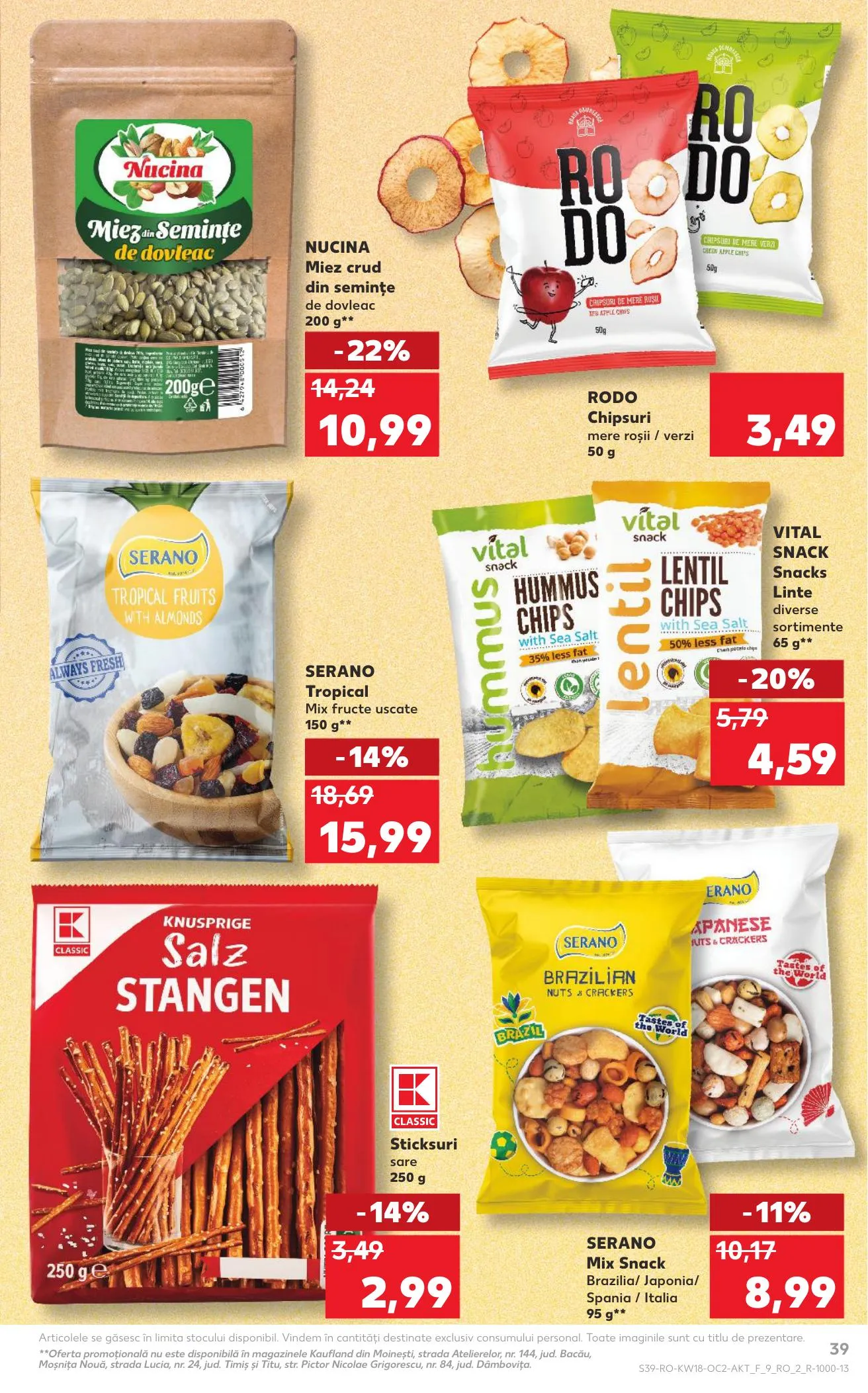 Kaufland akciós újság Románia 04.29–05.05 – 39. oldal