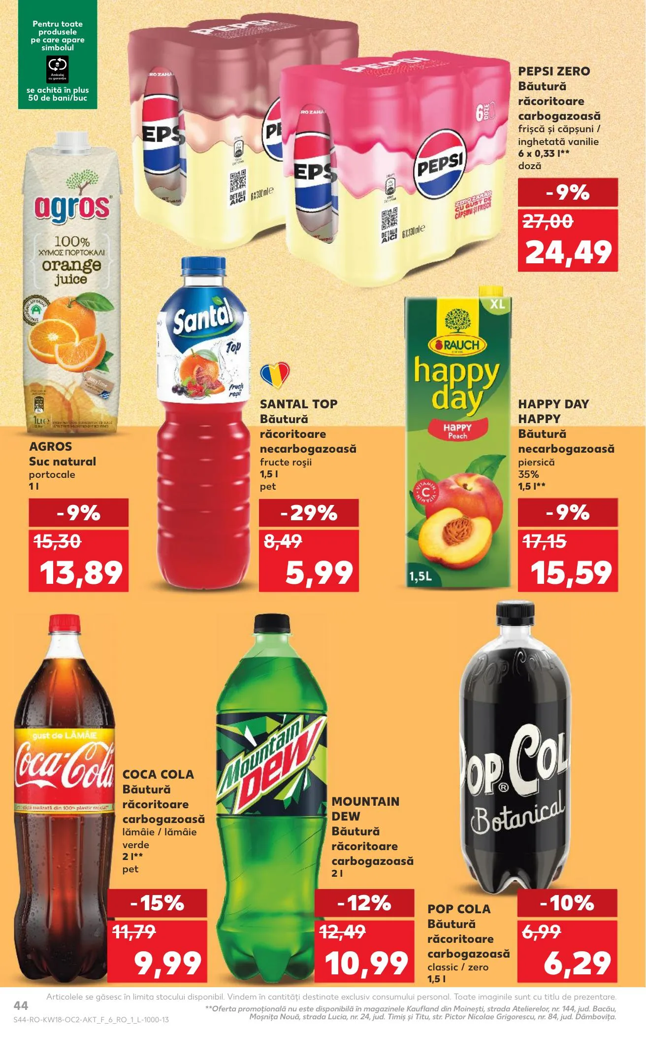 Kaufland akciós újság Románia 04.29–05.05 – 44. oldal