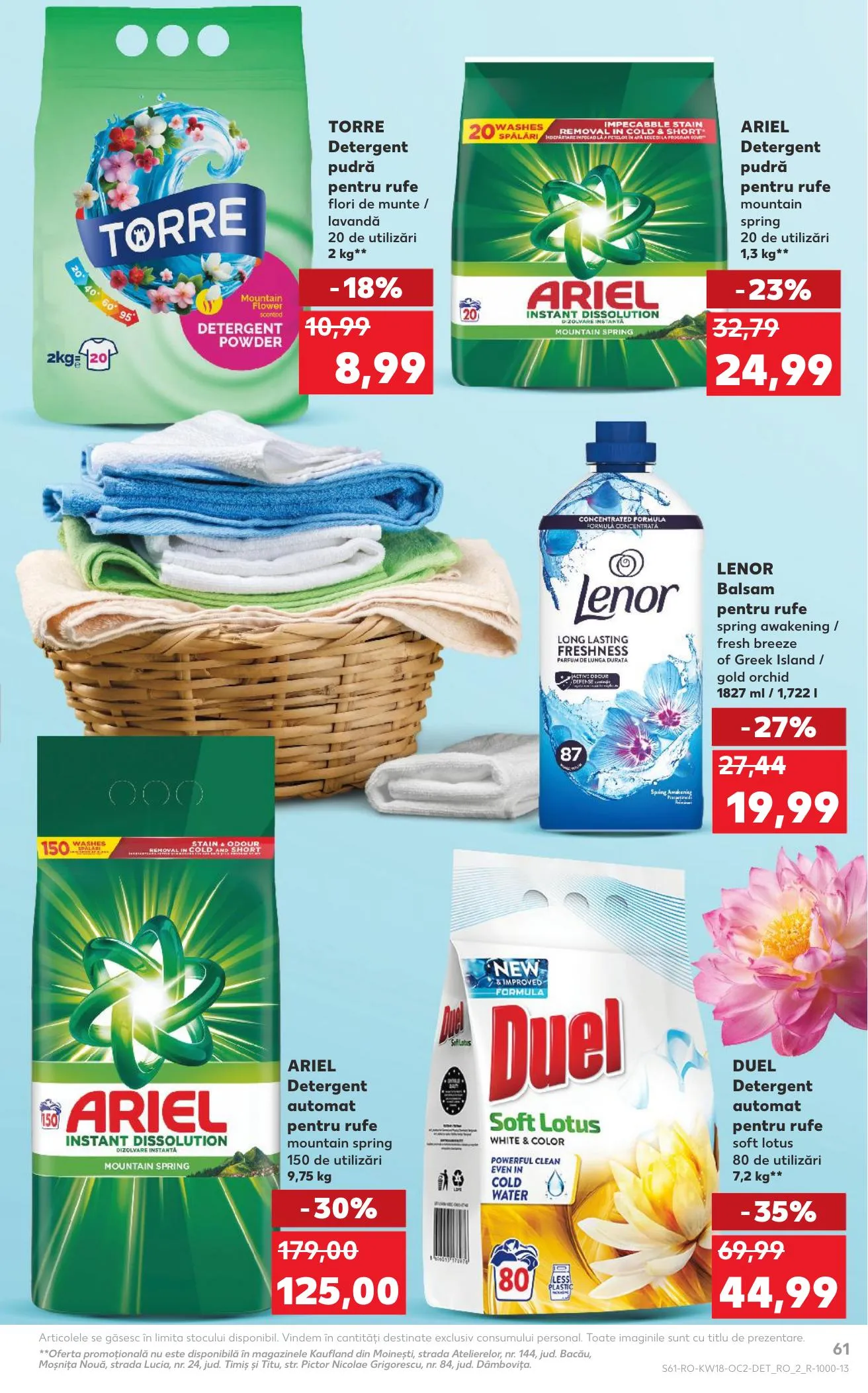 Kaufland akciós újság Románia 04.29–05.05 – 61. oldal