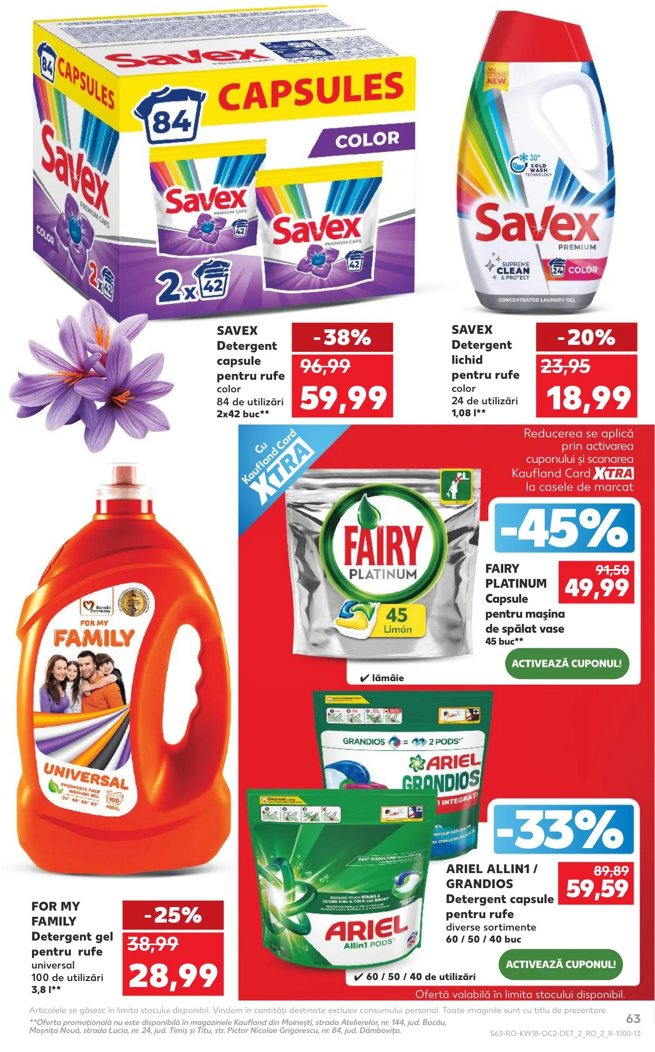 Kaufland akciós újság Románia 04.29–05.05 – 63. oldal
