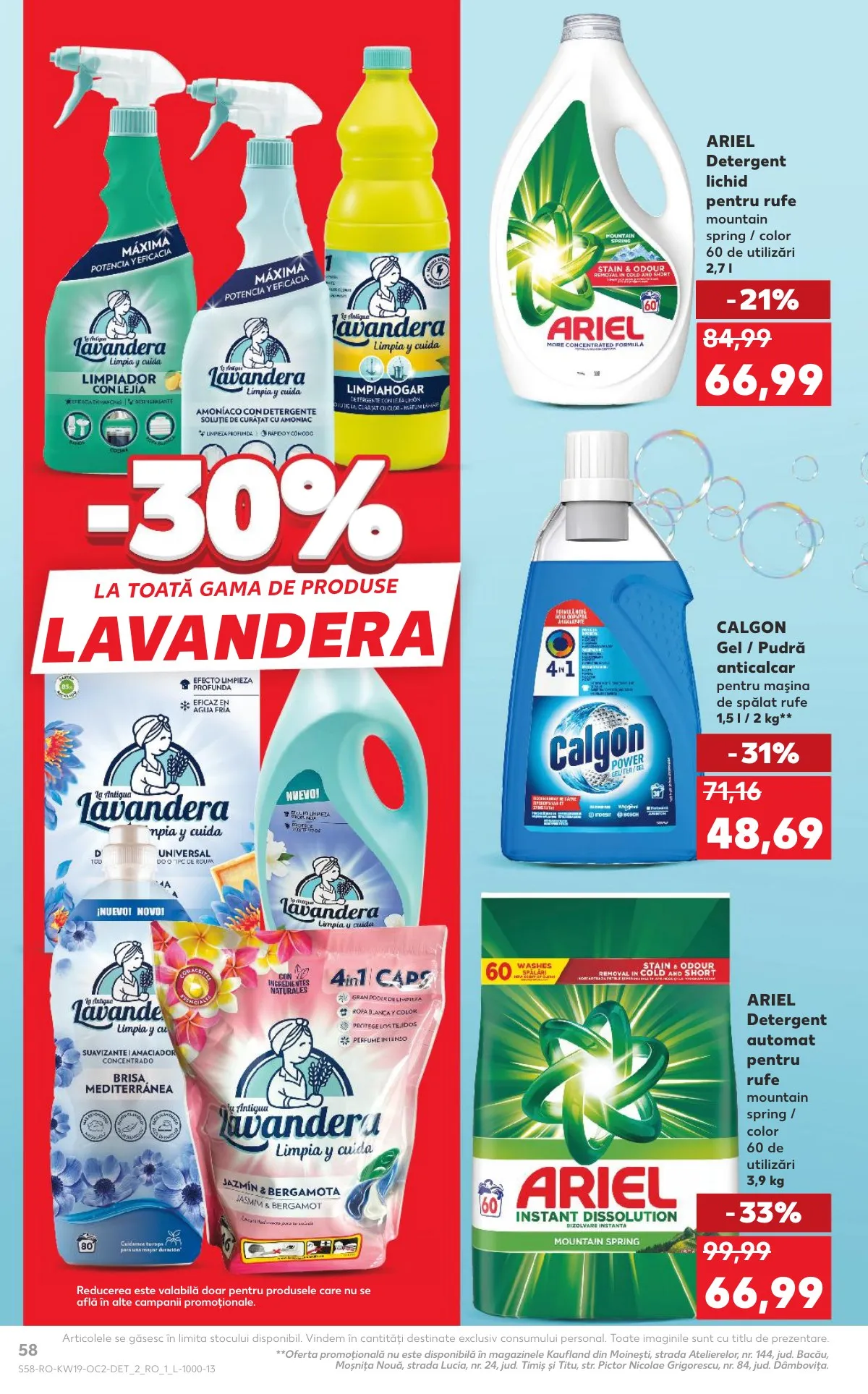 Kaufland akciós újság Románia 05.06–05.12 – 58. oldal