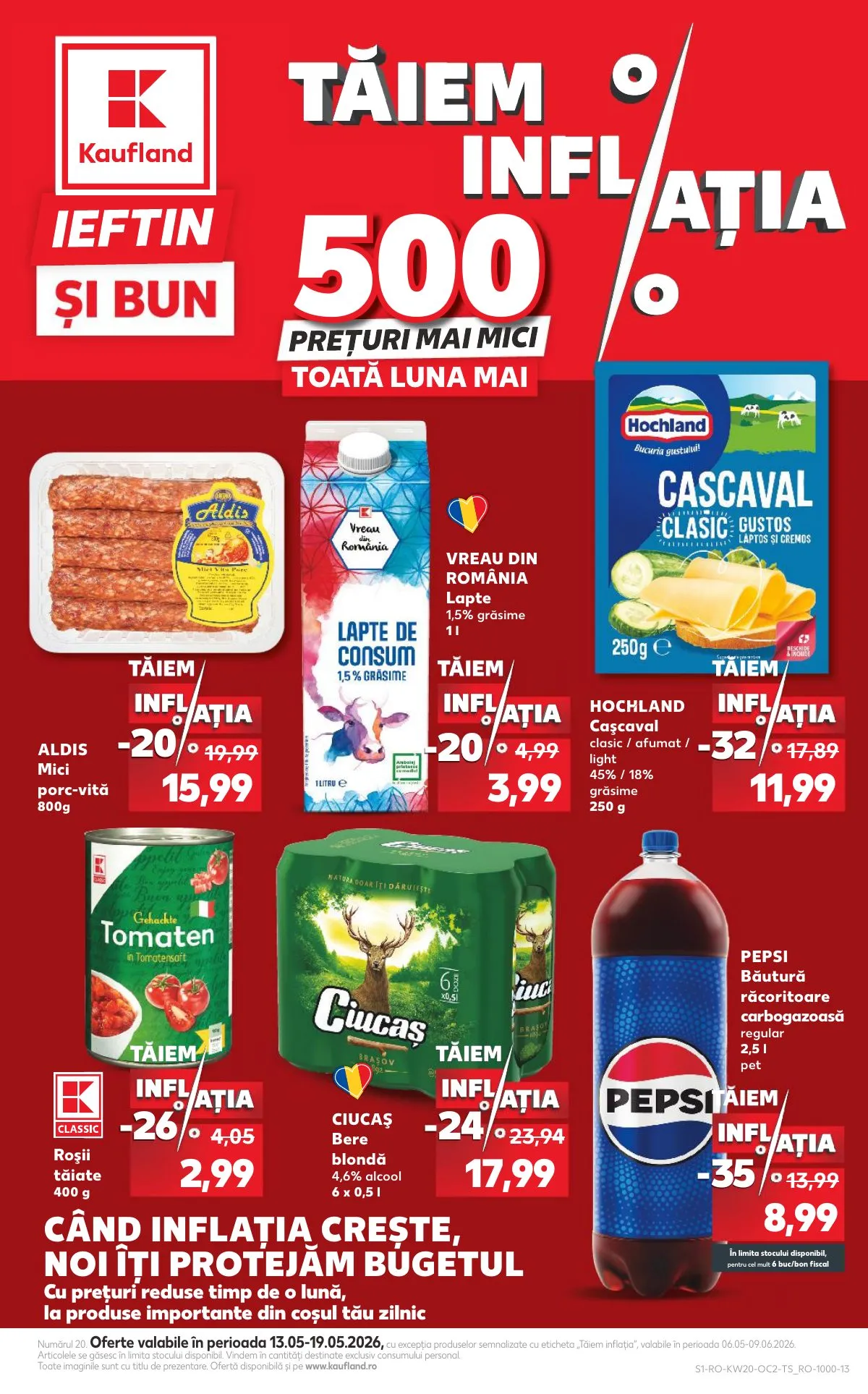 Kaufland akciós újság Románia 05.13–05.19