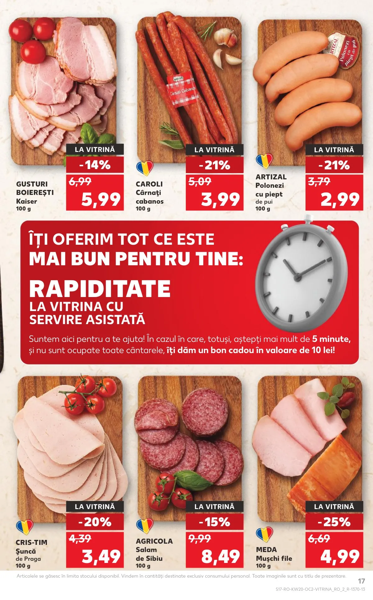 Kaufland akciós újság Románia 05.13–05.19 – 17. oldal