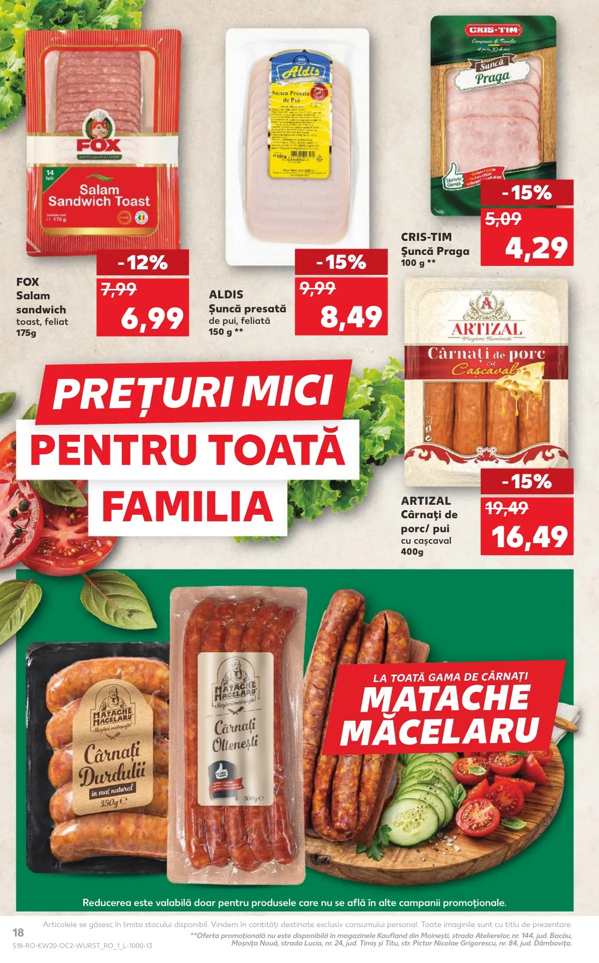 Kaufland akciós újság Románia 05.13–05.19 – 18. oldal