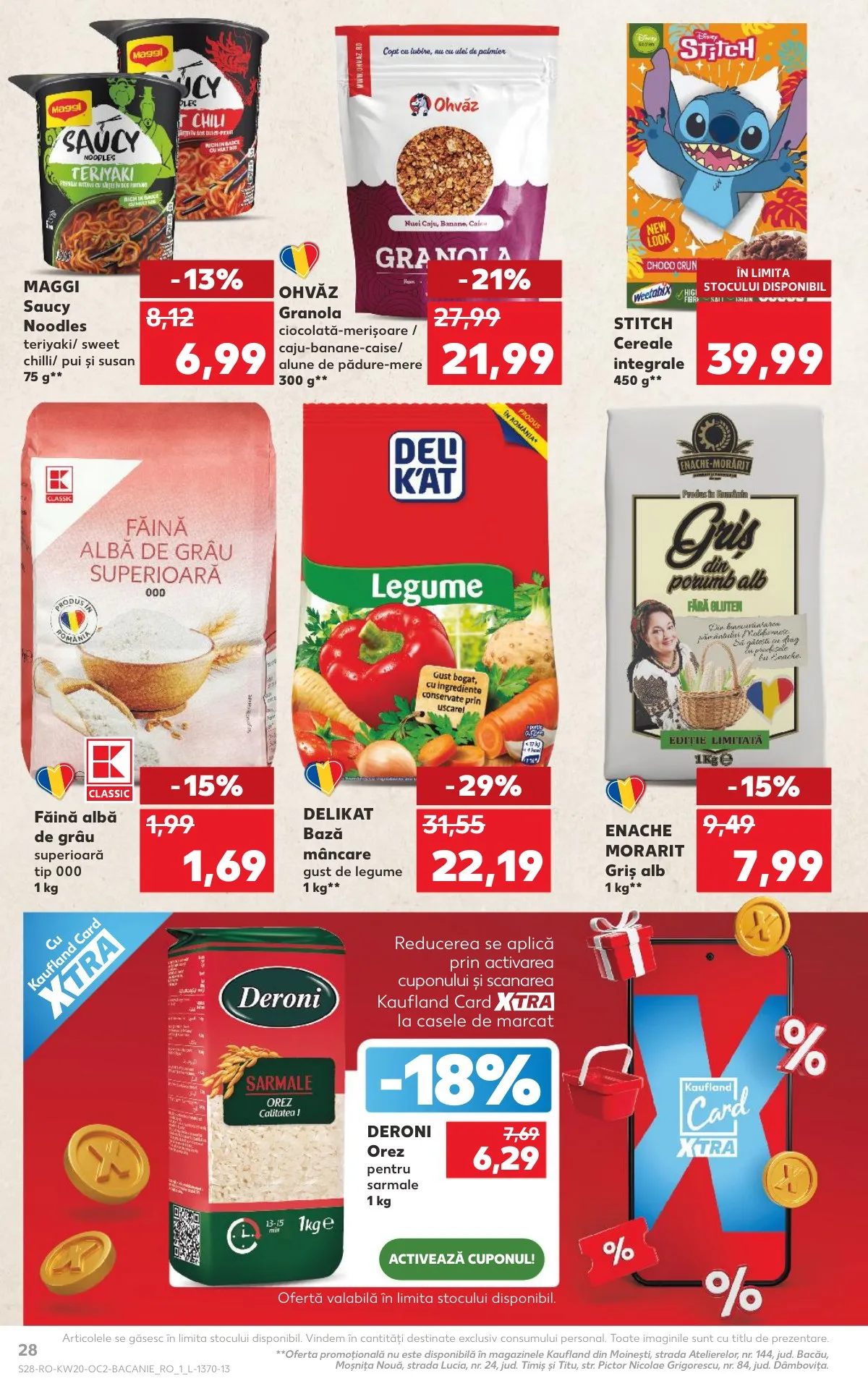 Kaufland akciós újság Románia 05.13–05.19 – 28. oldal
