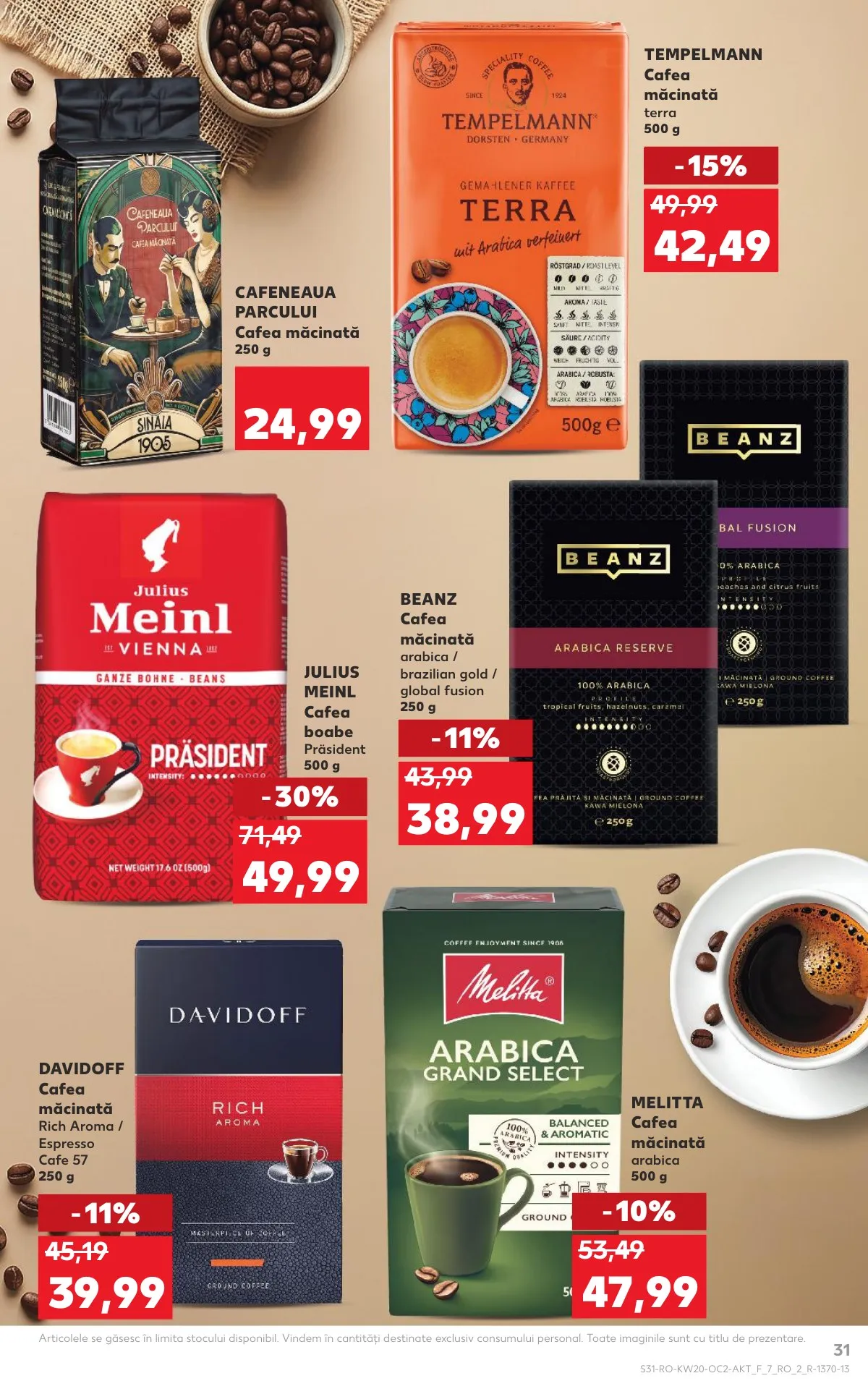 Kaufland akciós újság Románia 05.13–05.19 – 31. oldal
