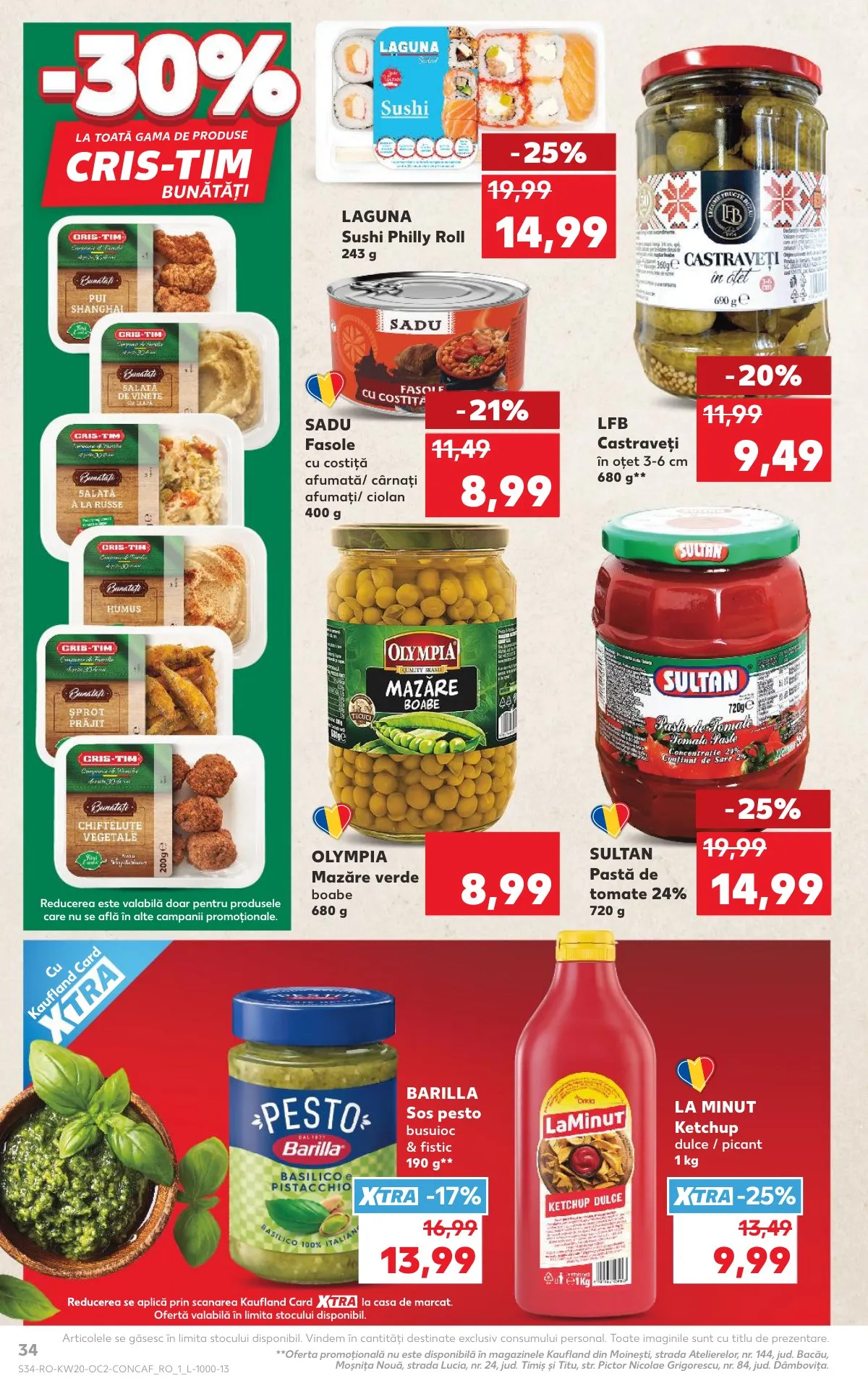 Kaufland akciós újság Románia 05.13–05.19 – 34. oldal