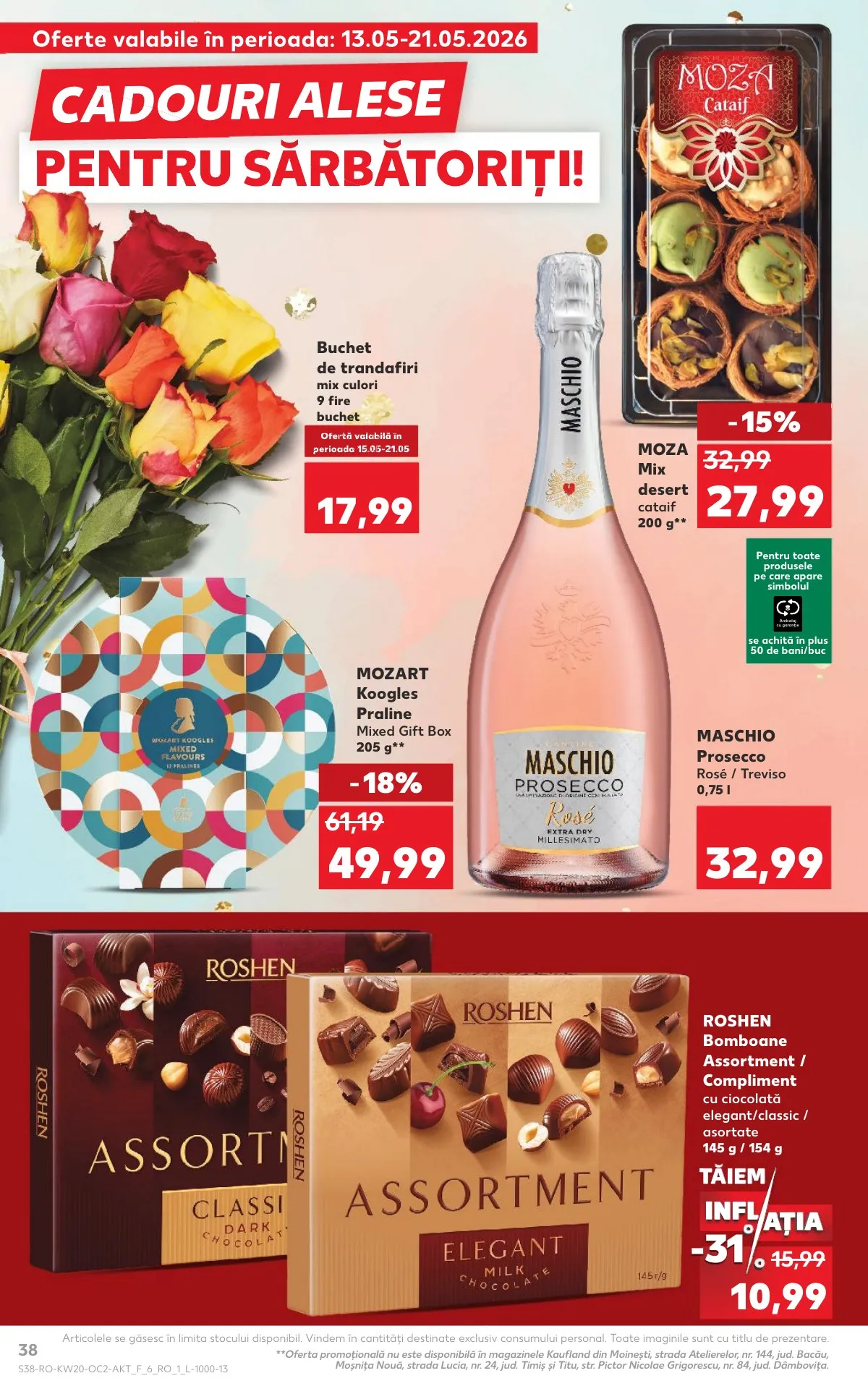 Kaufland akciós újság Románia 05.13–05.19 – 38. oldal