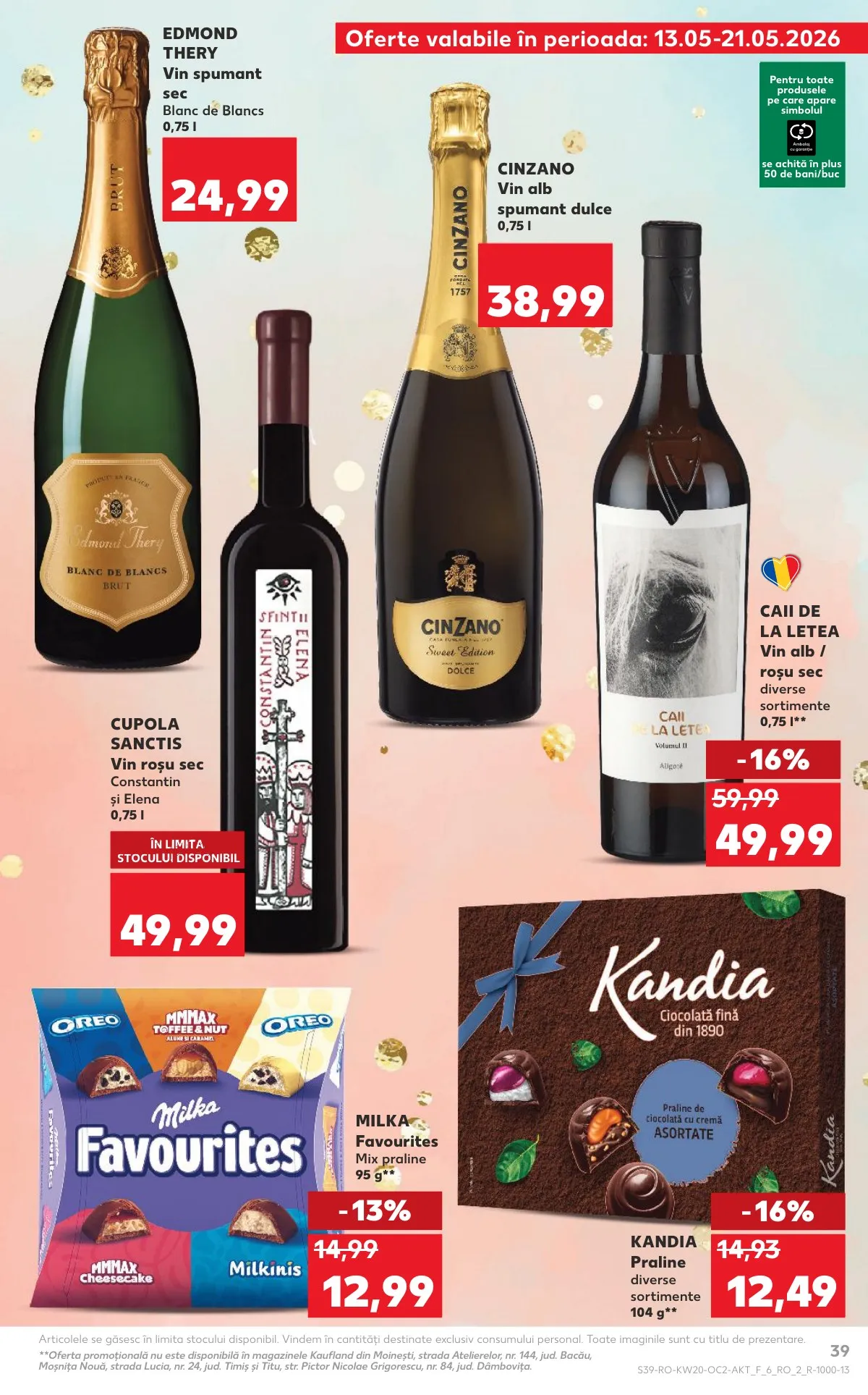 Kaufland akciós újság Románia 05.13–05.19 – 39. oldal