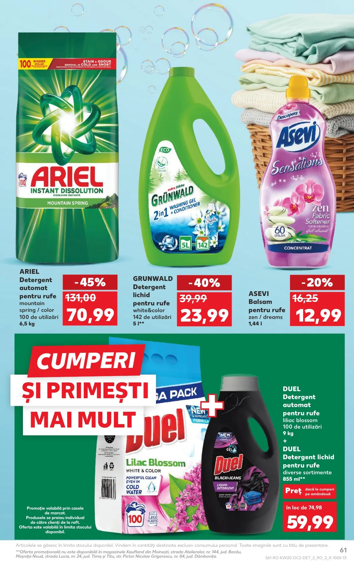 Kaufland akciós újság Románia 05.13–05.19 – 61. oldal