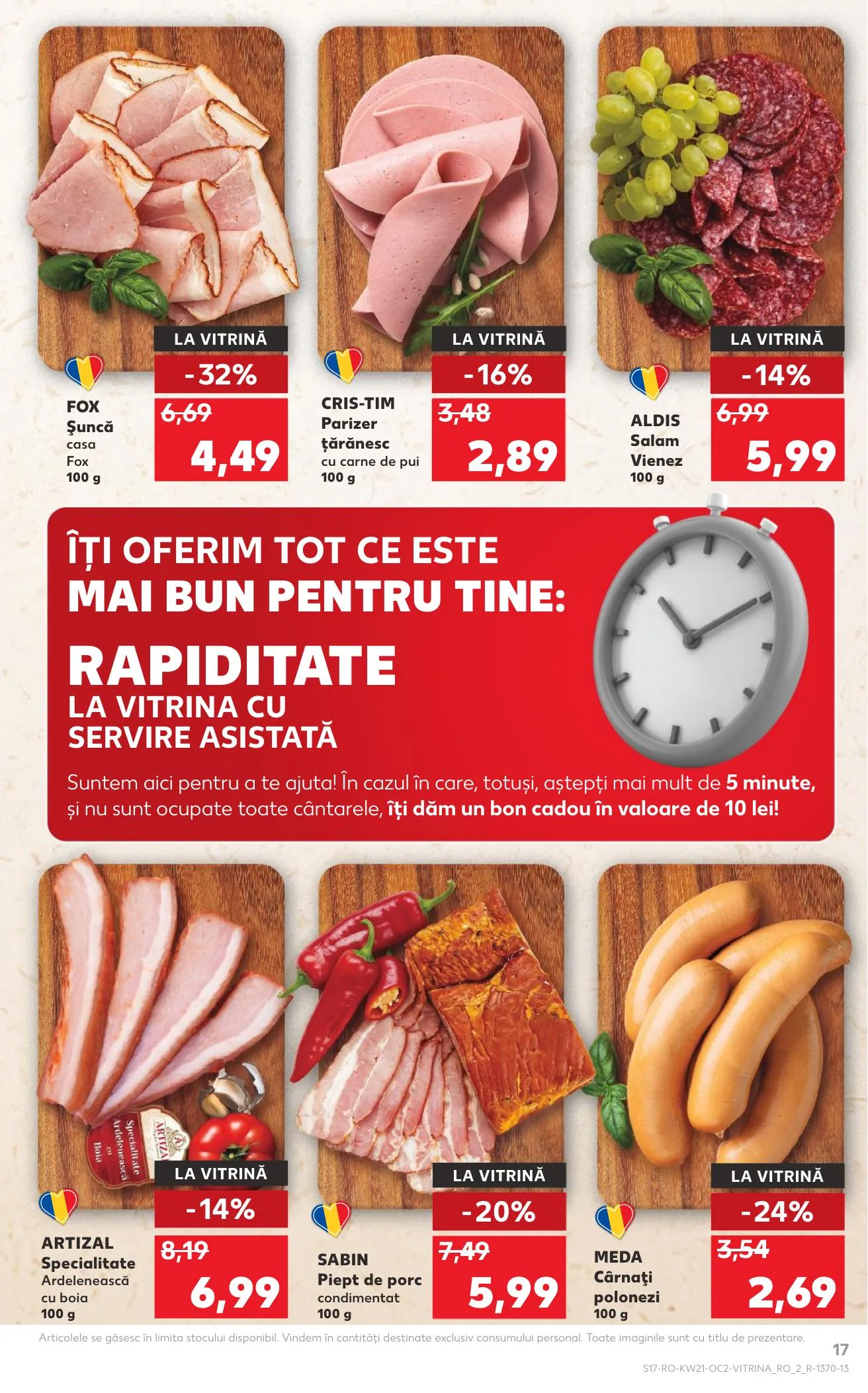 Kaufland akciós újság Románia 05.20–05.26 – 17. oldal