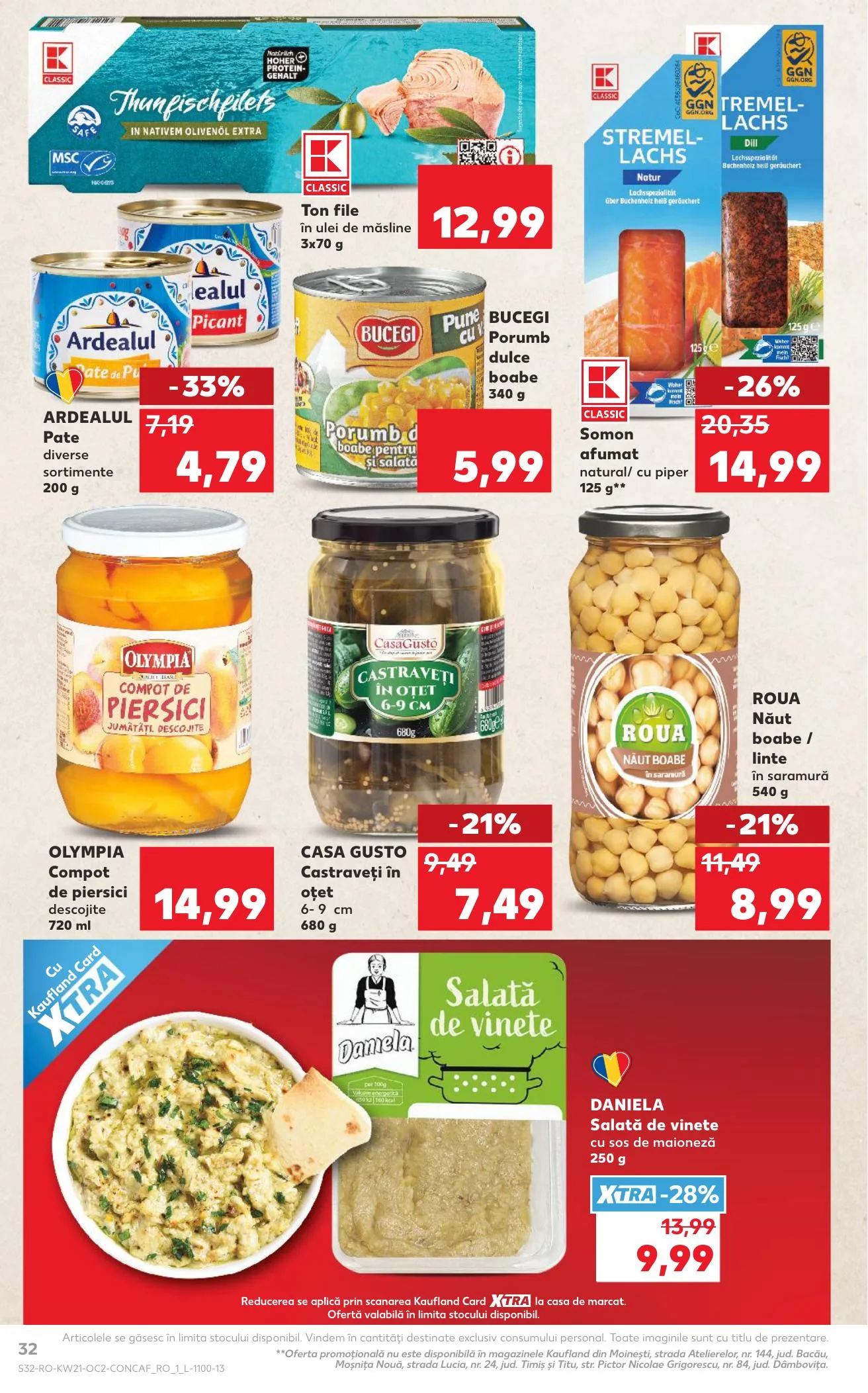 Kaufland akciós újság Románia 05.20–05.26 – 32. oldal