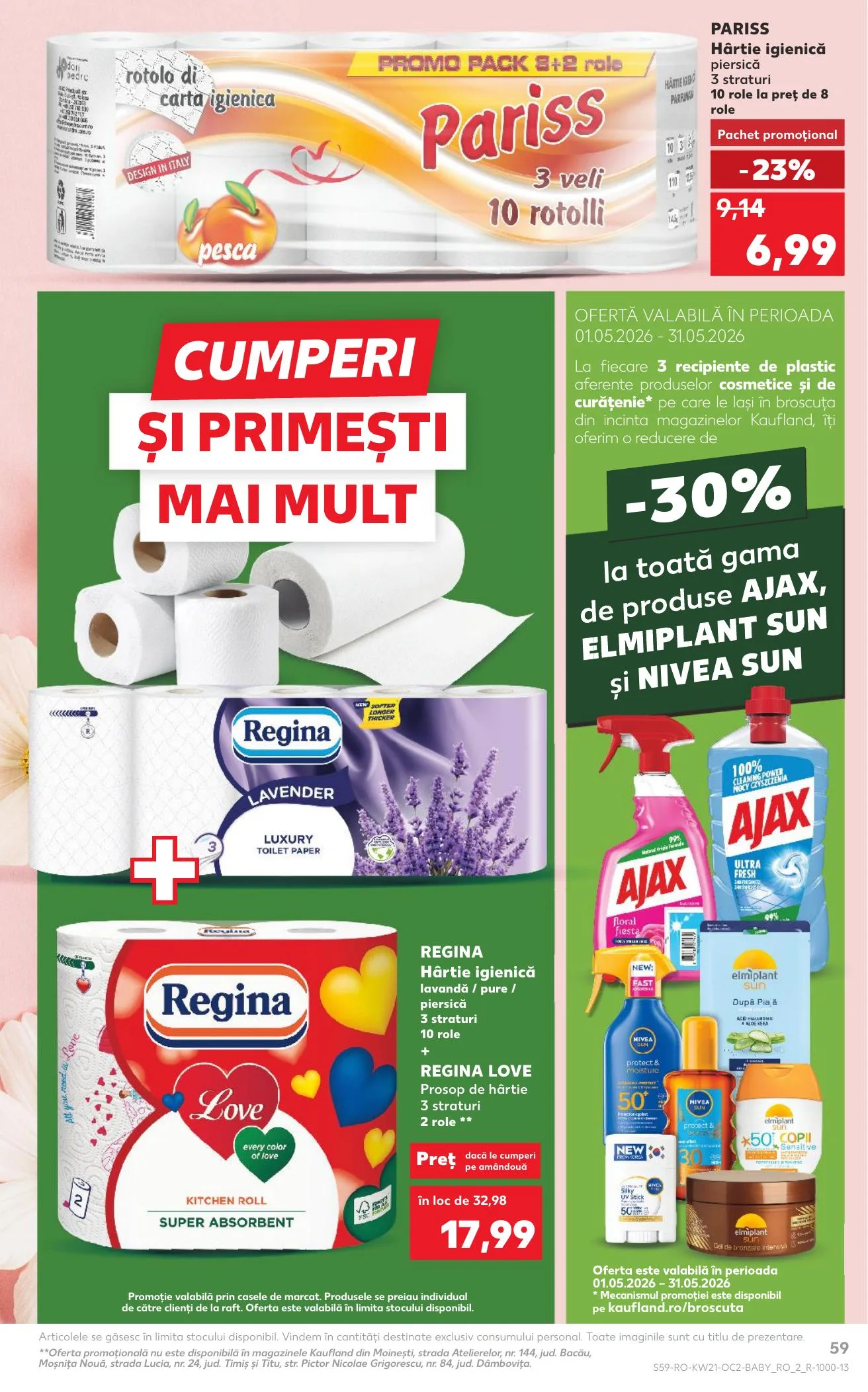 Kaufland akciós újság Románia 05.20–05.26 – 59. oldal