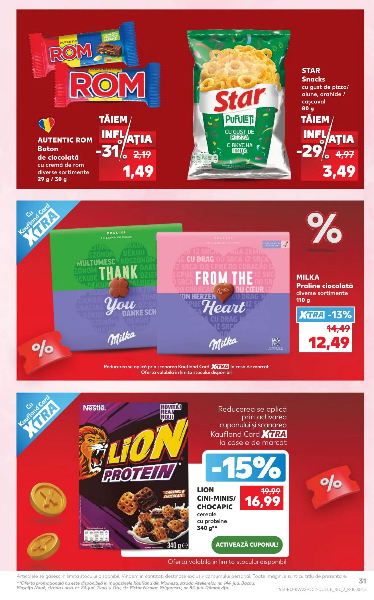 Kaufland akciós újság Románia 05.27–06.02 – 31. oldal