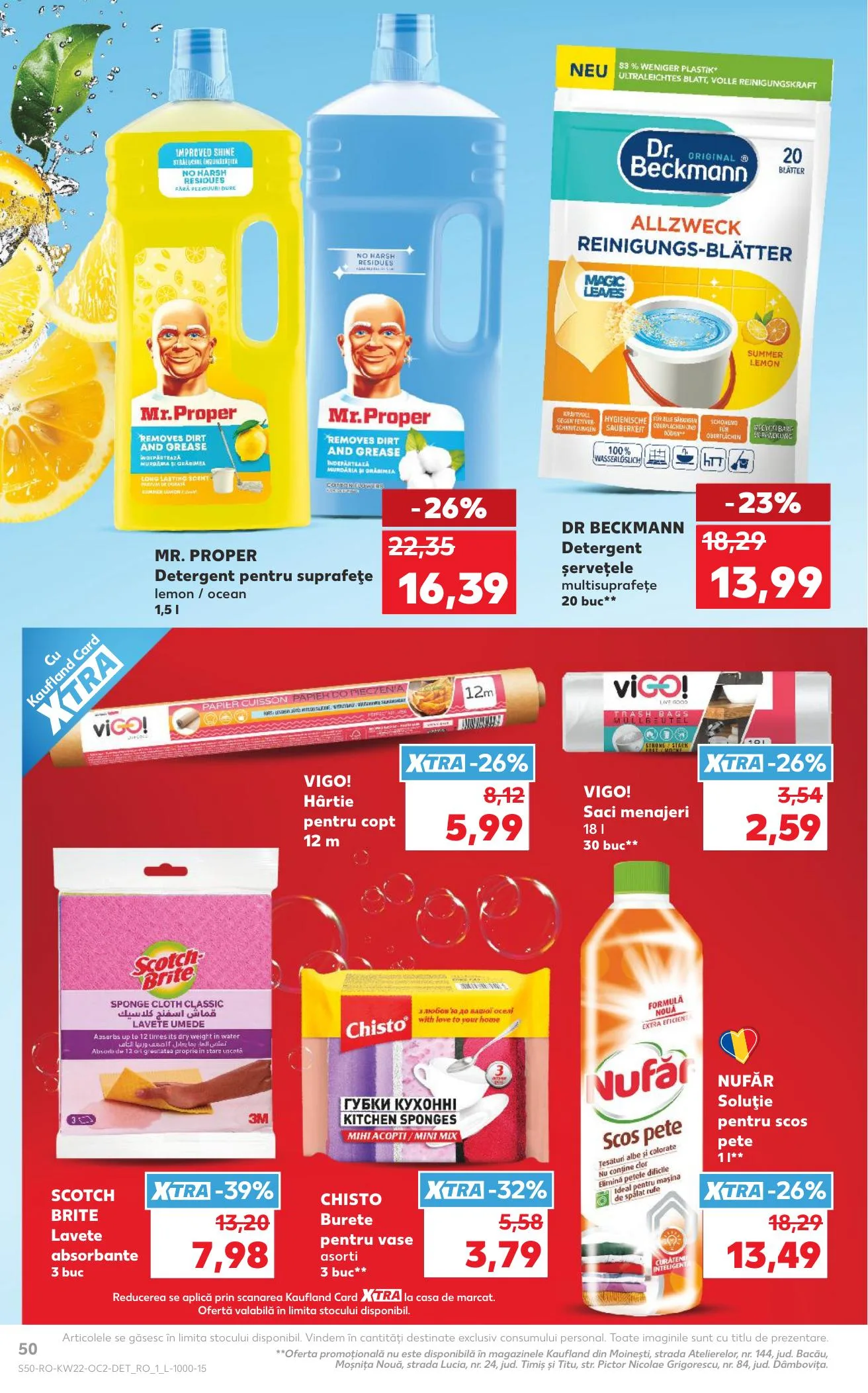 Kaufland akciós újság Románia 05.27–06.02 – 50. oldal