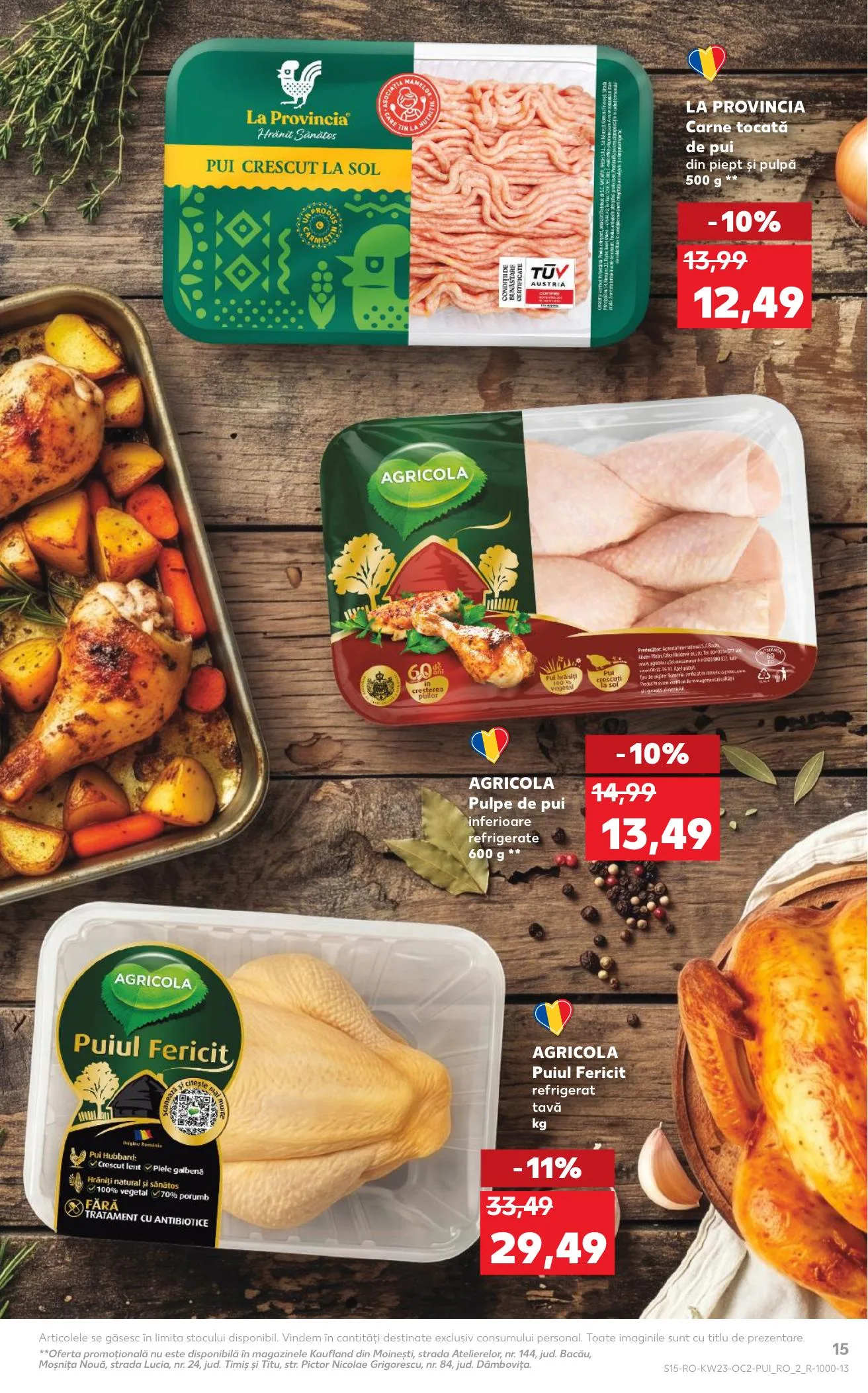 Kaufland akciós újság Románia 06.03–06.09 – 15. oldal