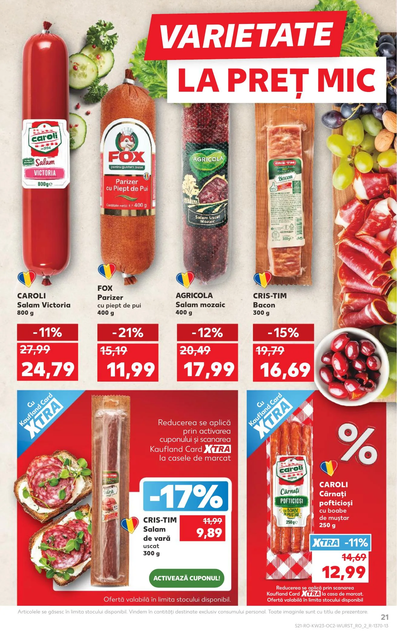 Kaufland akciós újság Románia 06.03–06.09 – 21. oldal