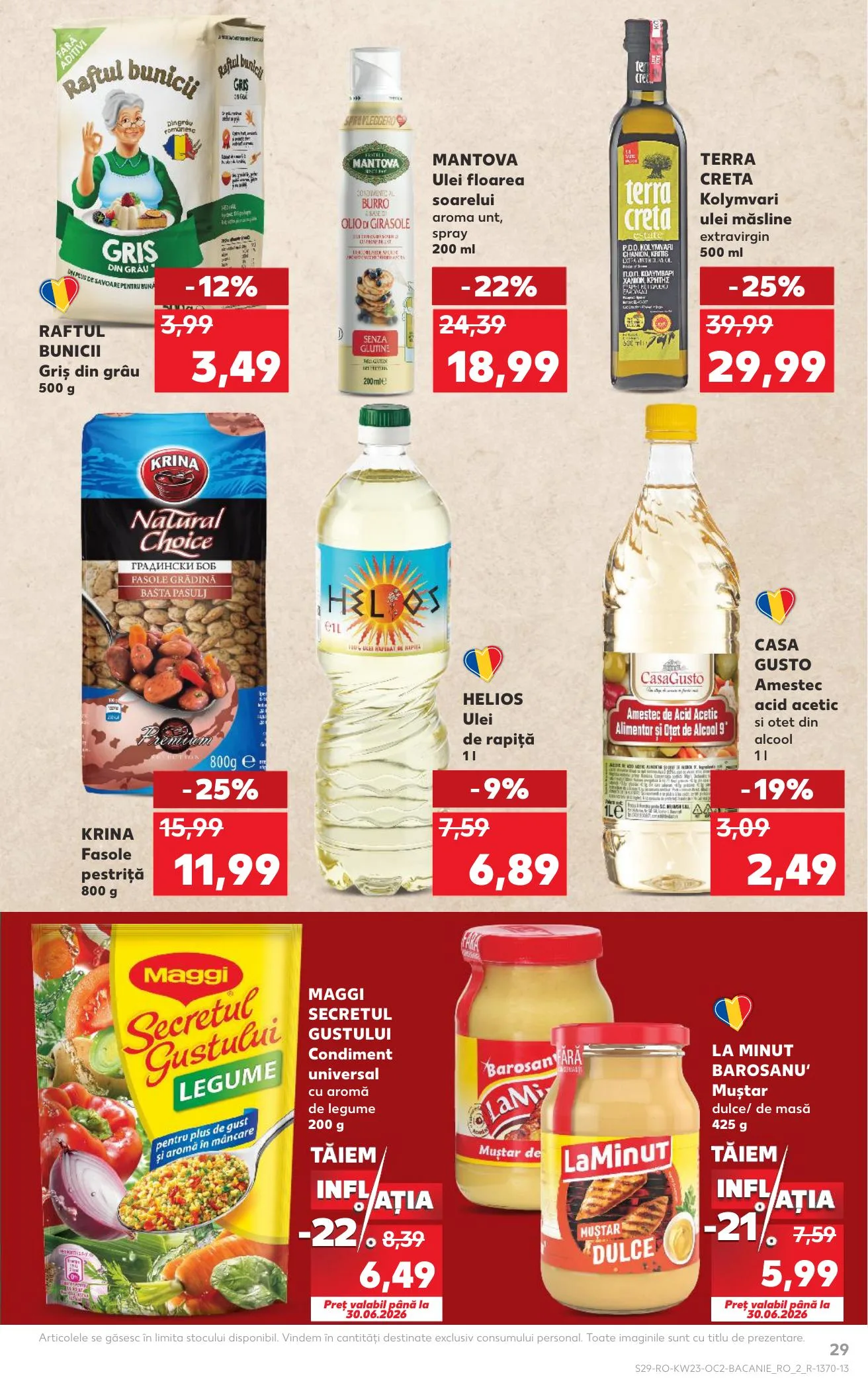 Kaufland akciós újság Románia 06.03–06.09 – 29. oldal