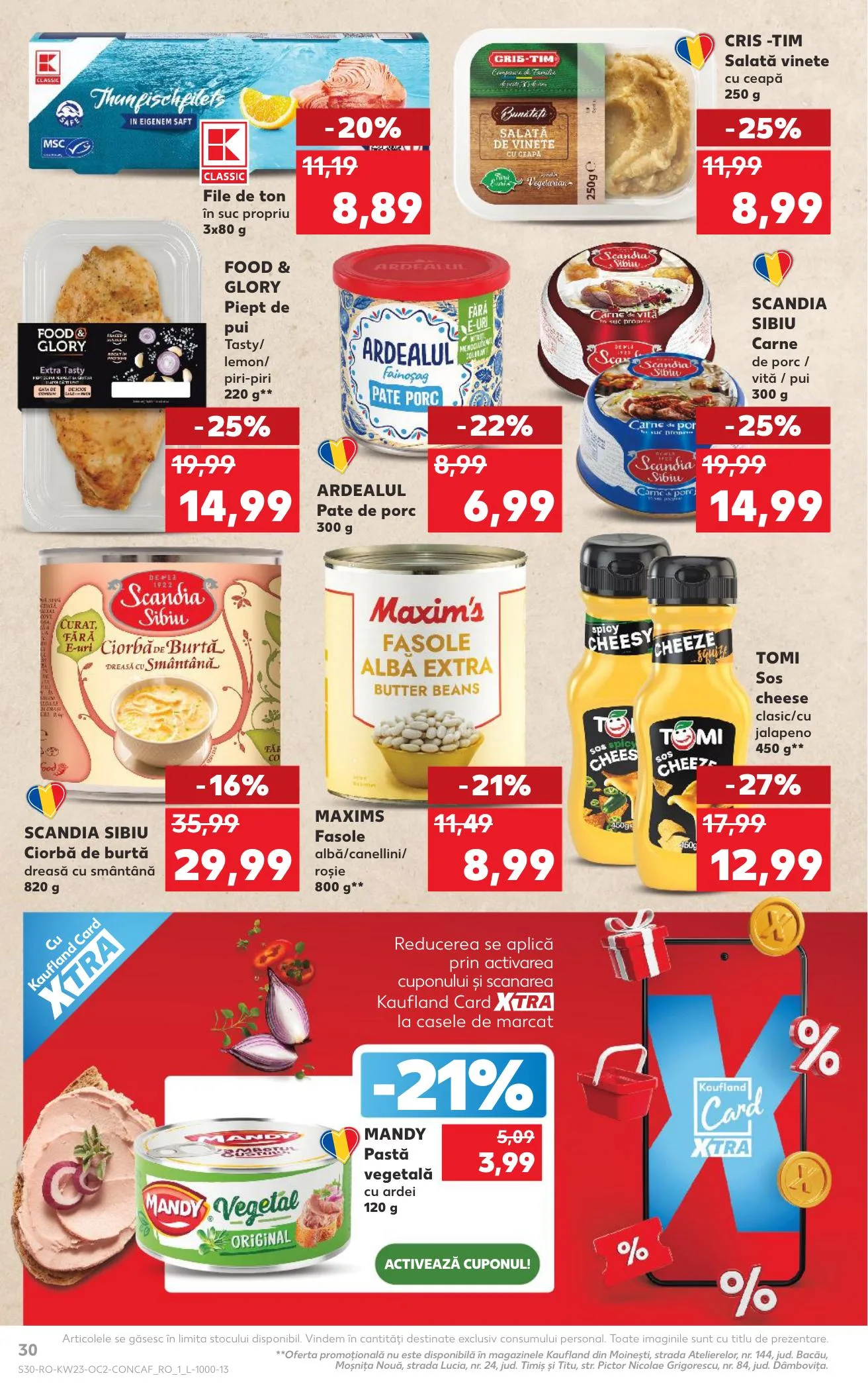 Kaufland akciós újság Románia 06.03–06.09 – 30. oldal