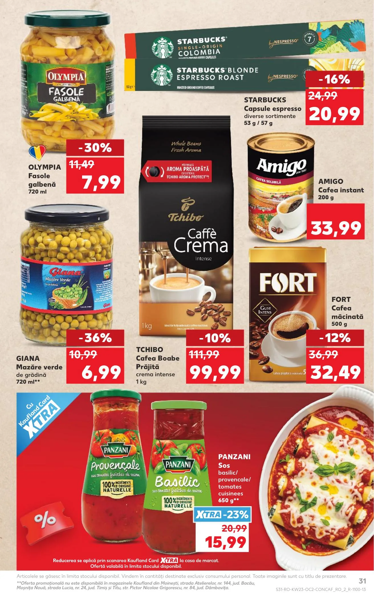 Kaufland akciós újság Románia 06.03–06.09 – 31. oldal