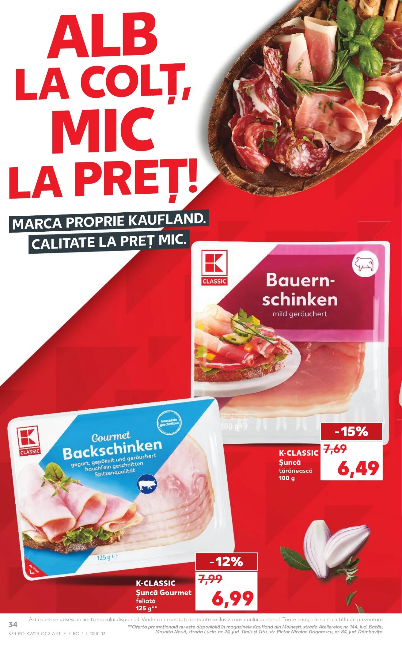 Kaufland akciós újság Románia 06.03–06.09 – 34. oldal