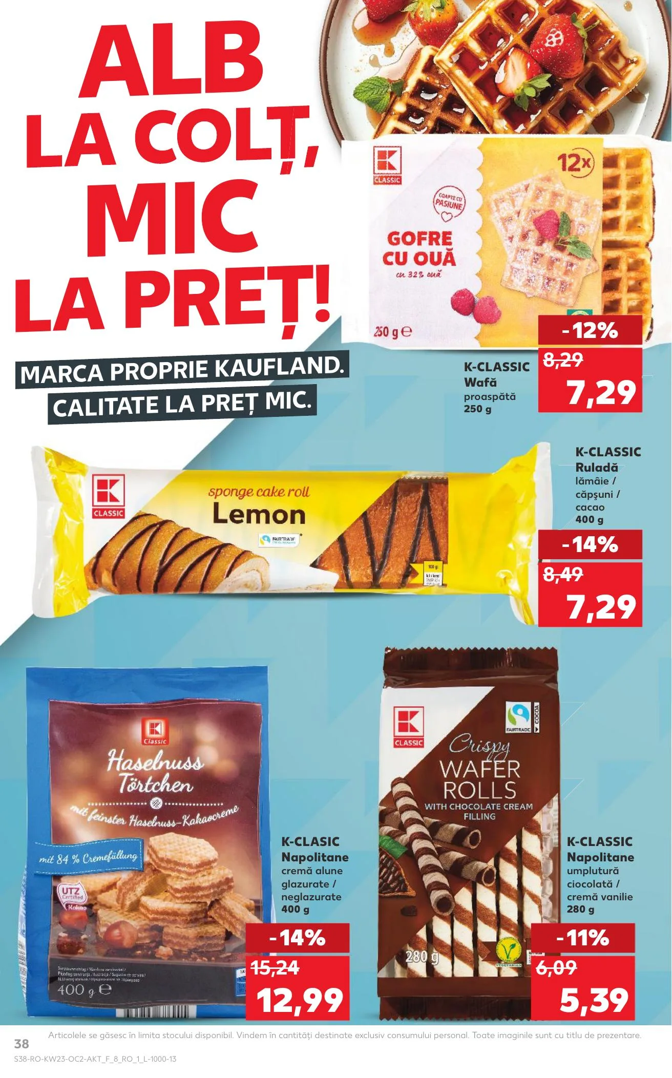 Kaufland akciós újság Románia 06.03–06.09 – 38. oldal