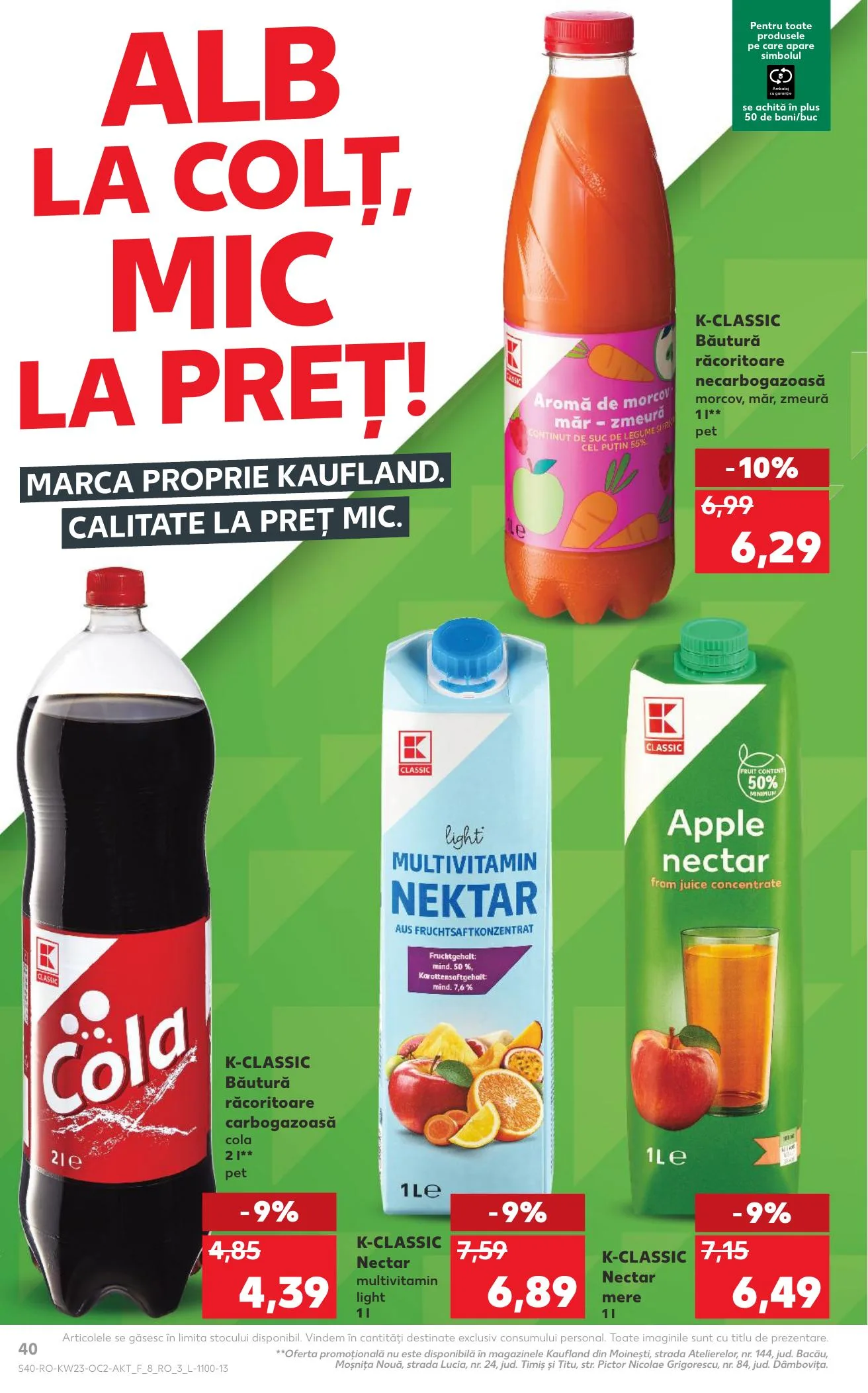 Kaufland akciós újság Románia 06.03–06.09 – 40. oldal