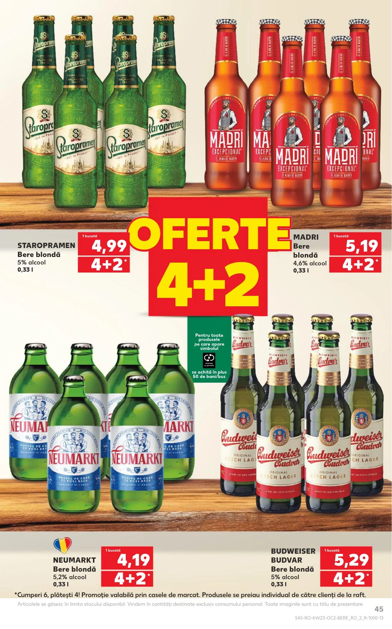 Kaufland akciós újság Románia 06.03–06.09 – 45. oldal