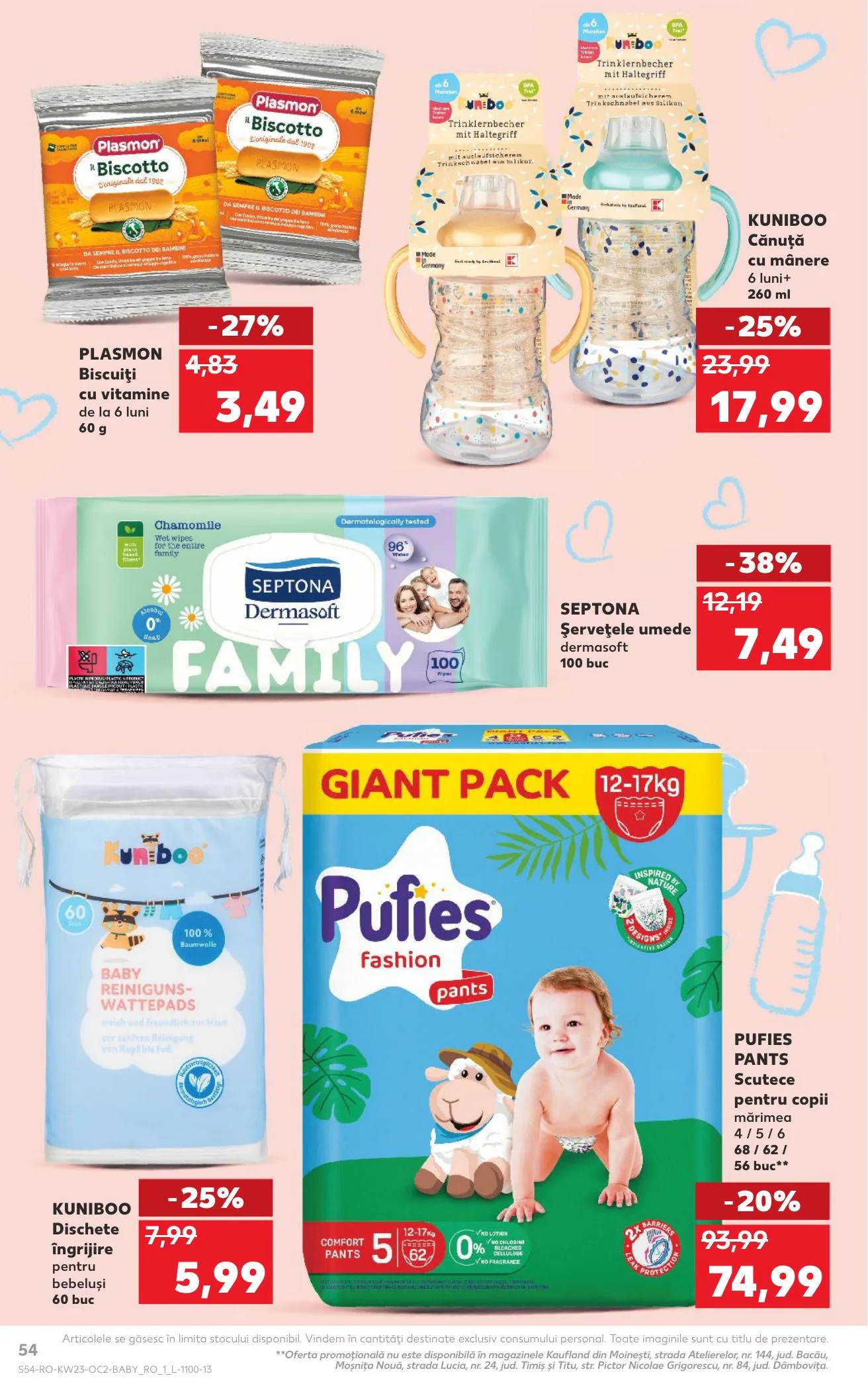 Kaufland akciós újság Románia 06.03–06.09 – 54. oldal