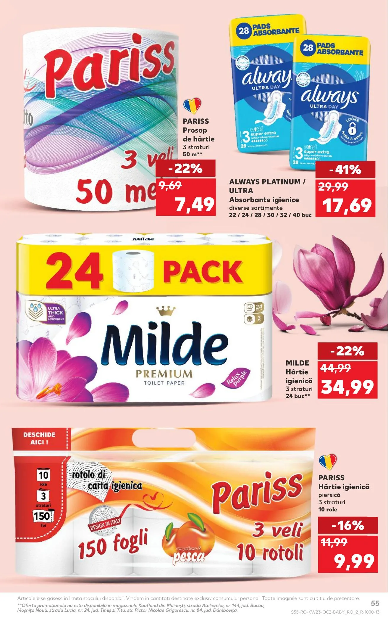 Kaufland akciós újság Románia 06.03–06.09 – 55. oldal