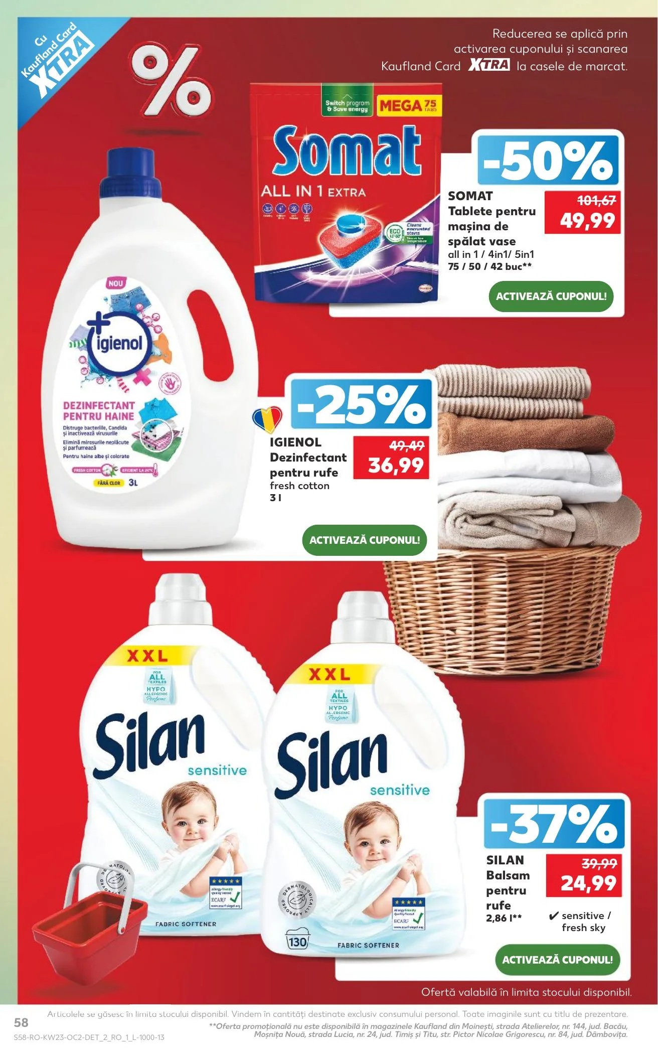 Kaufland akciós újság Románia 06.03–06.09 – 58. oldal