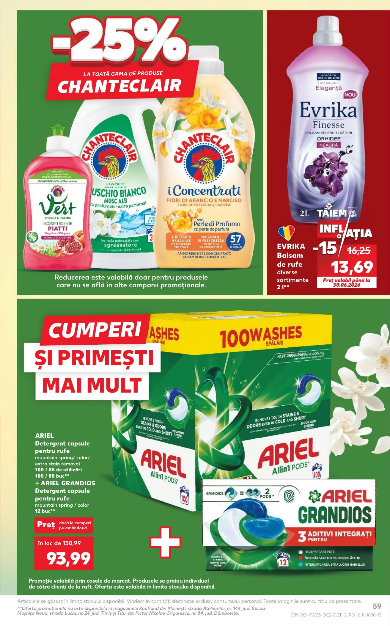 Kaufland akciós újság Románia 06.03–06.09 – 59. oldal