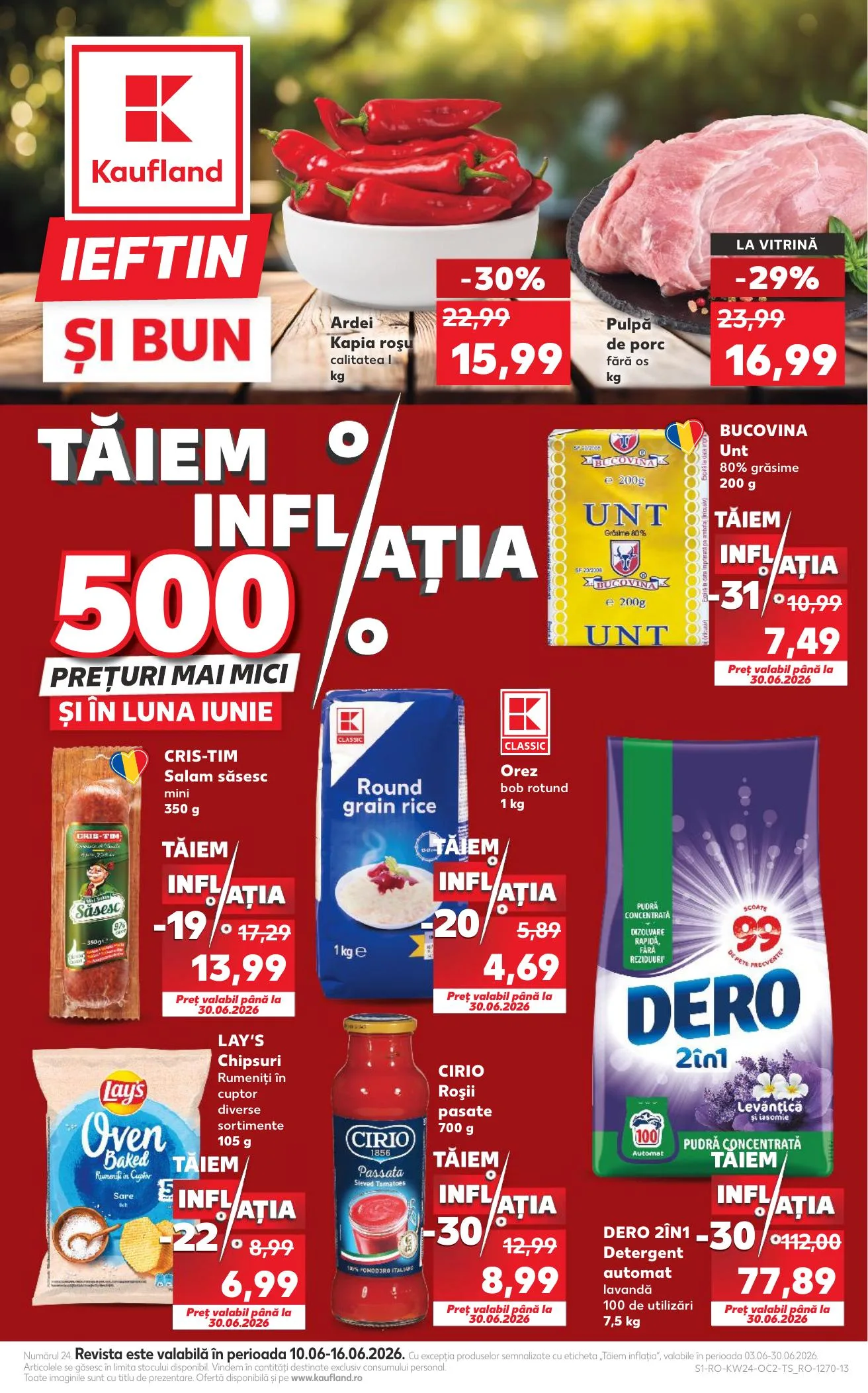 Kaufland akciós újság Románia 06.10–06.16