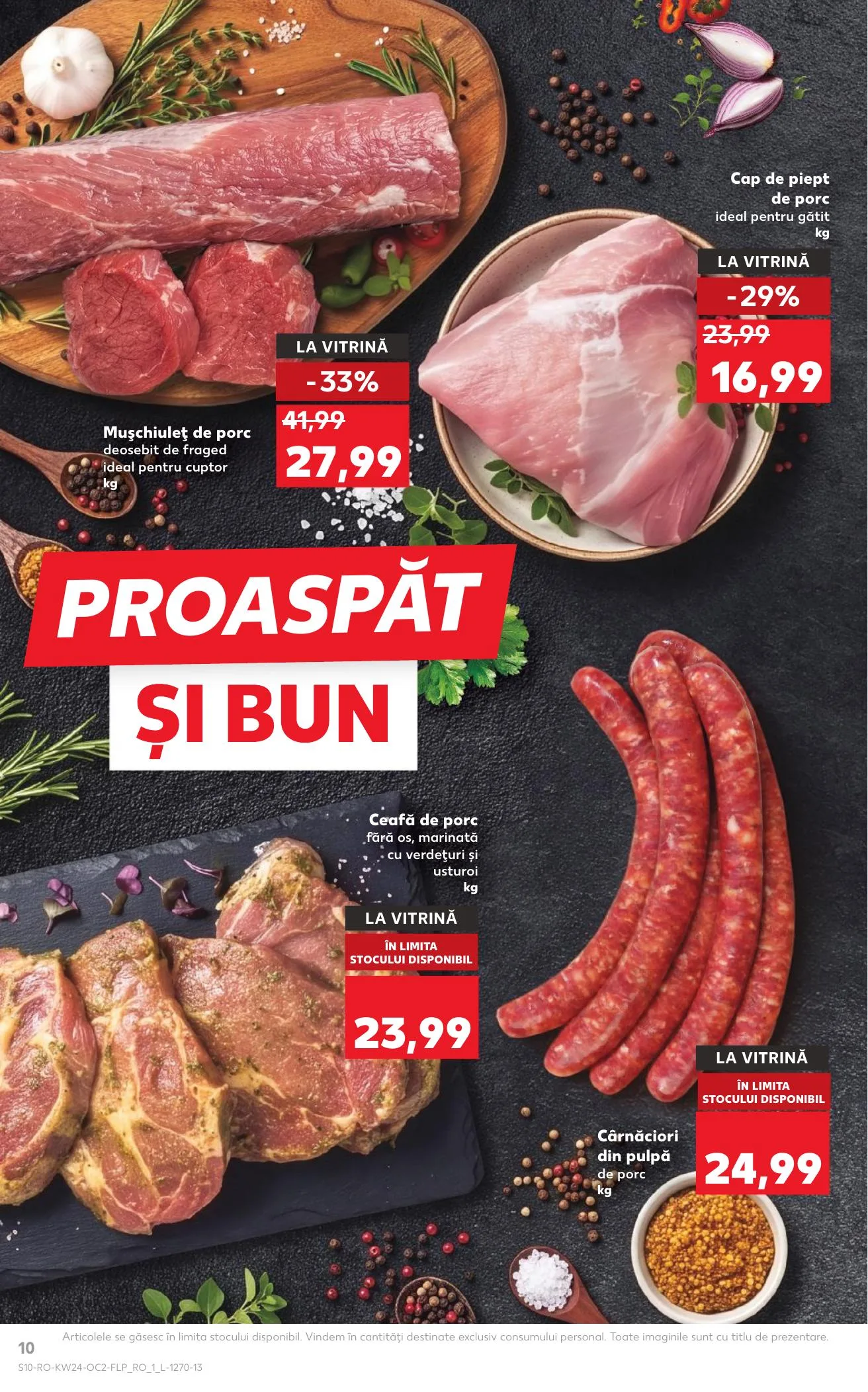 Kaufland akciós újság Románia 06.10–06.16 – 10. oldal