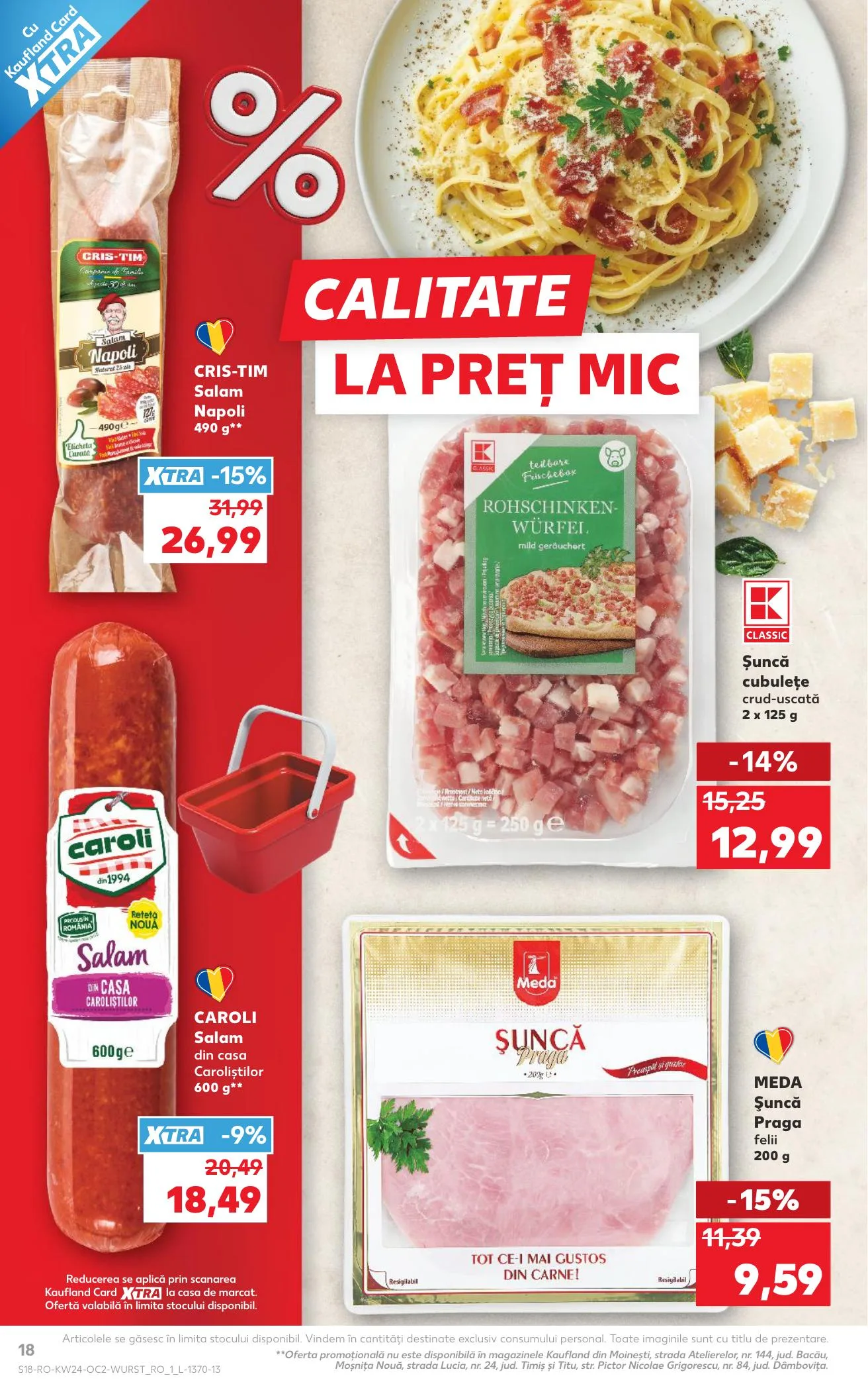 Kaufland akciós újság Románia 06.10–06.16 – 18. oldal