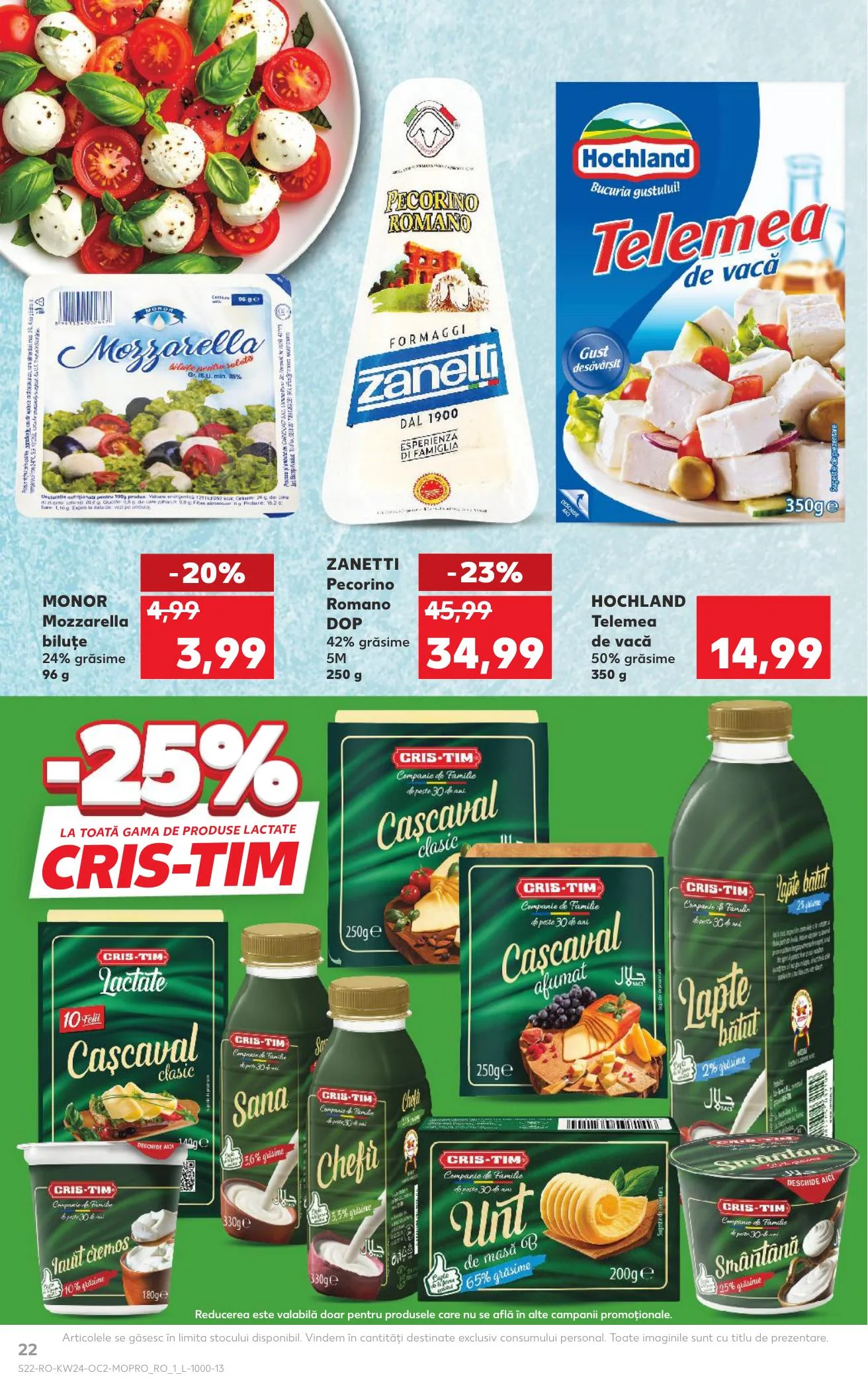 Kaufland akciós újság Románia 06.10–06.16 – 22. oldal