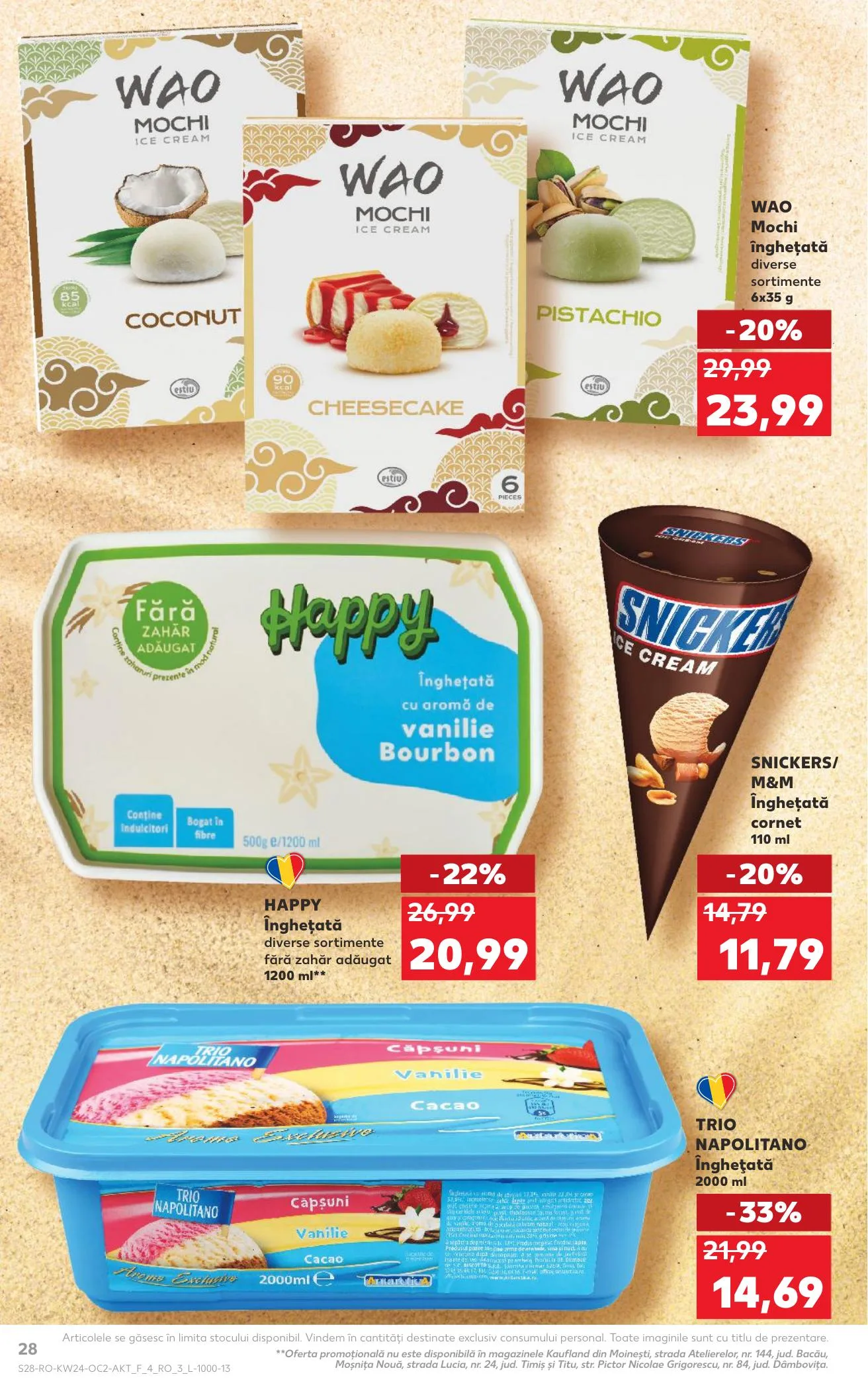 Kaufland akciós újság Románia 06.10–06.16 – 28. oldal