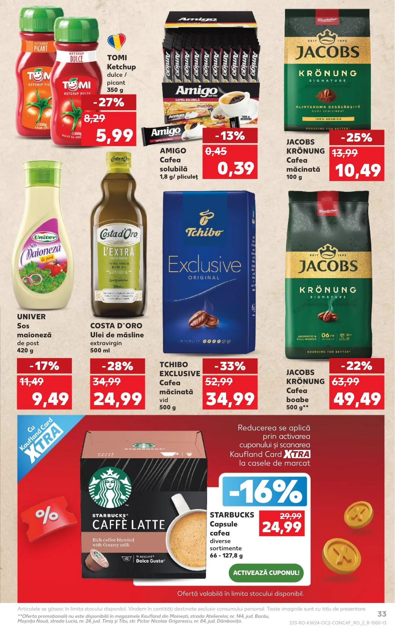 Kaufland akciós újság Románia 06.10–06.16 – 33. oldal