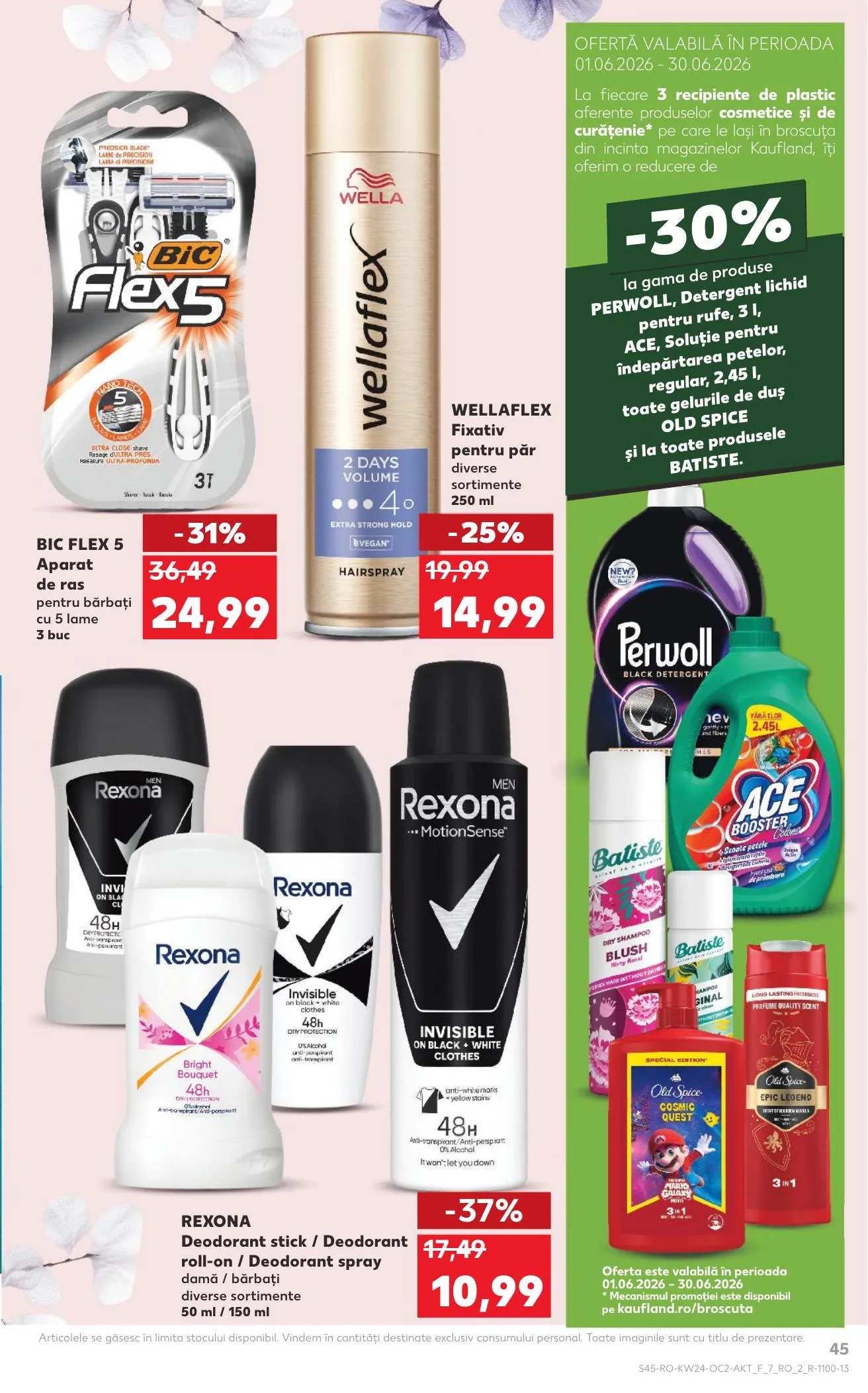 Kaufland akciós újság Románia 06.10–06.16 – 45. oldal